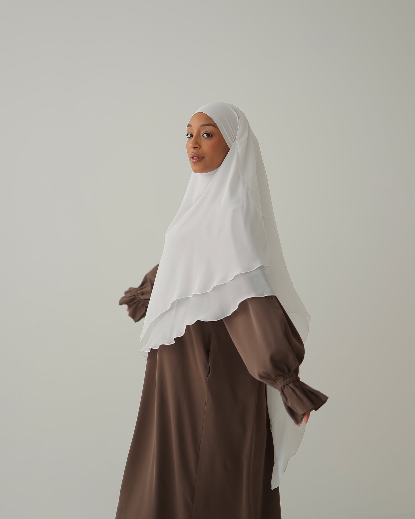 Abaya romantique SANDCASTLE