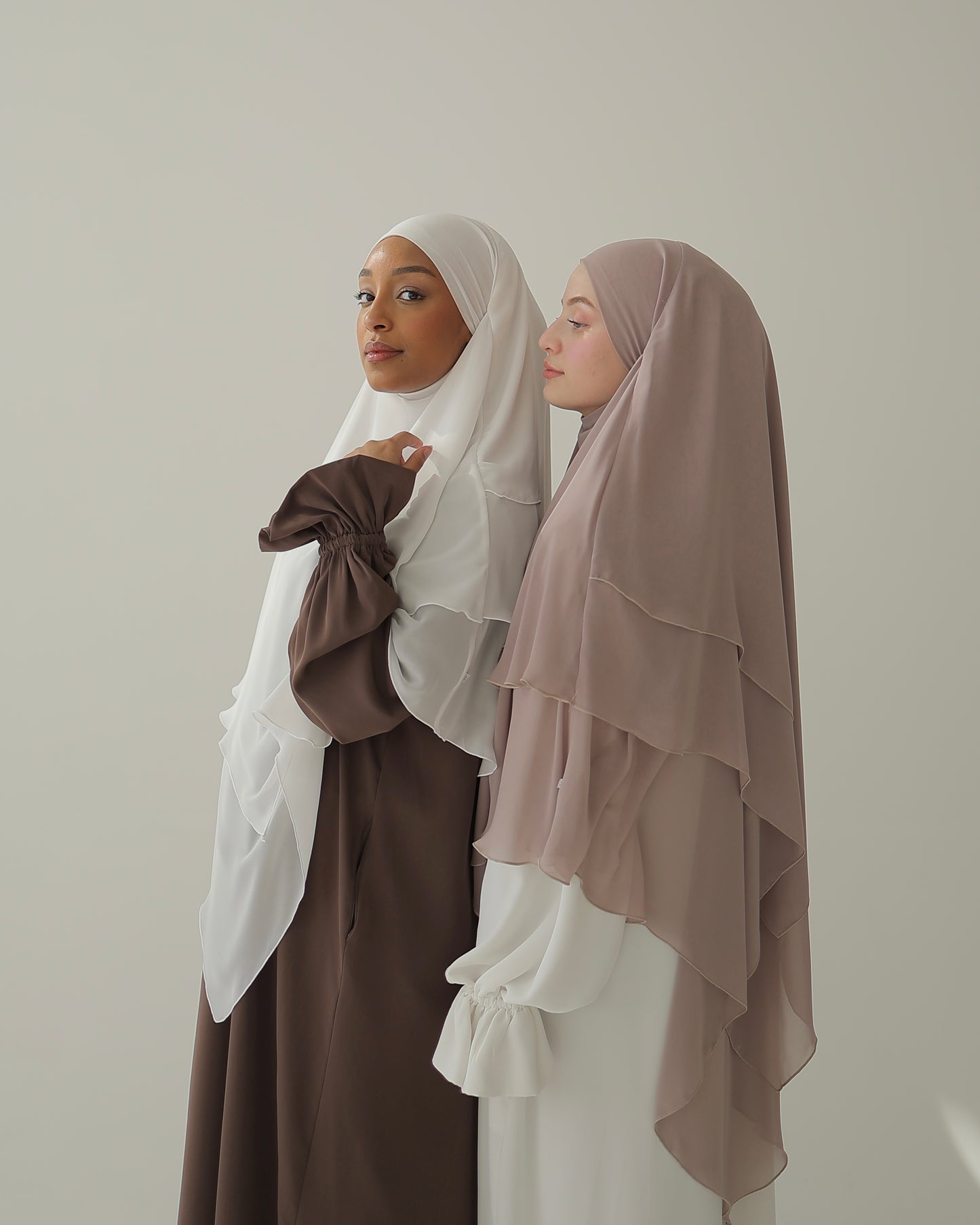 Abaya romantique SANDCASTLE
