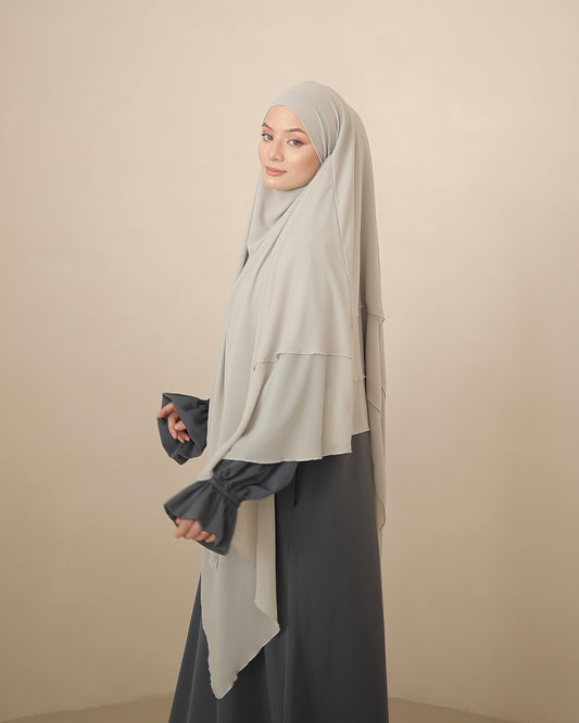 Chiffon Khimar Long NUAGE