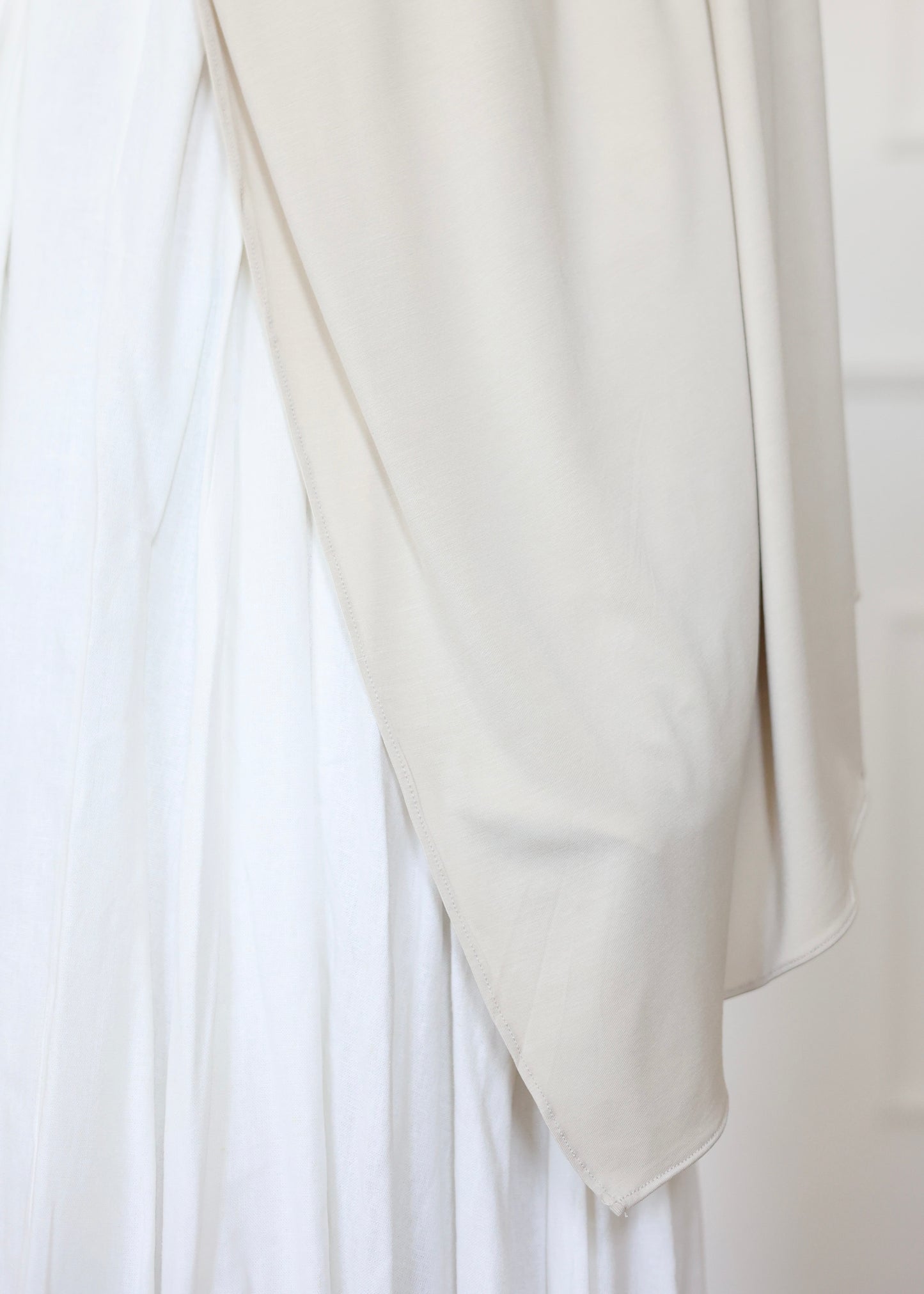Breathable Bamboo Hijab OYSTER