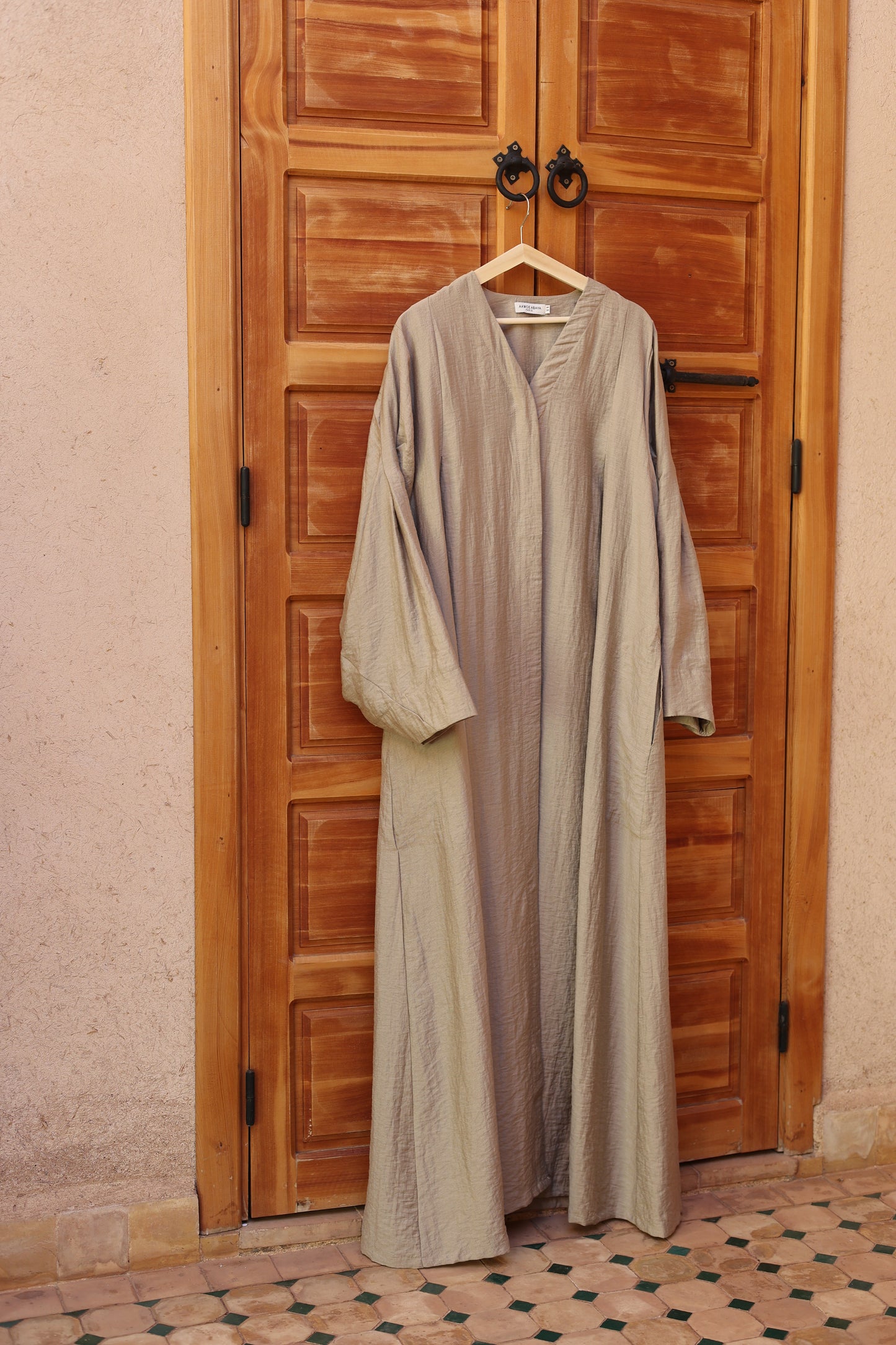 Abaya en lin DESERT