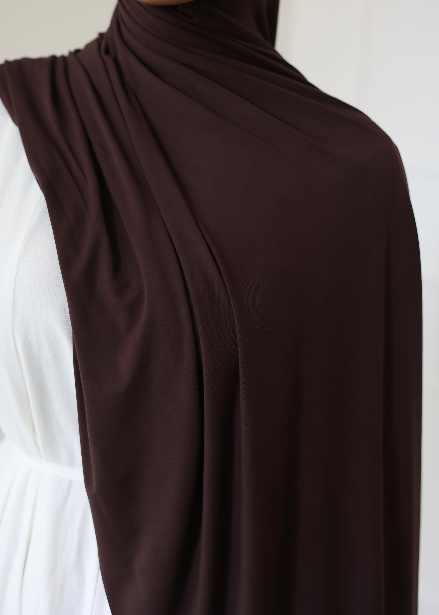 Breathable Bamboo Hijab BROWNIE