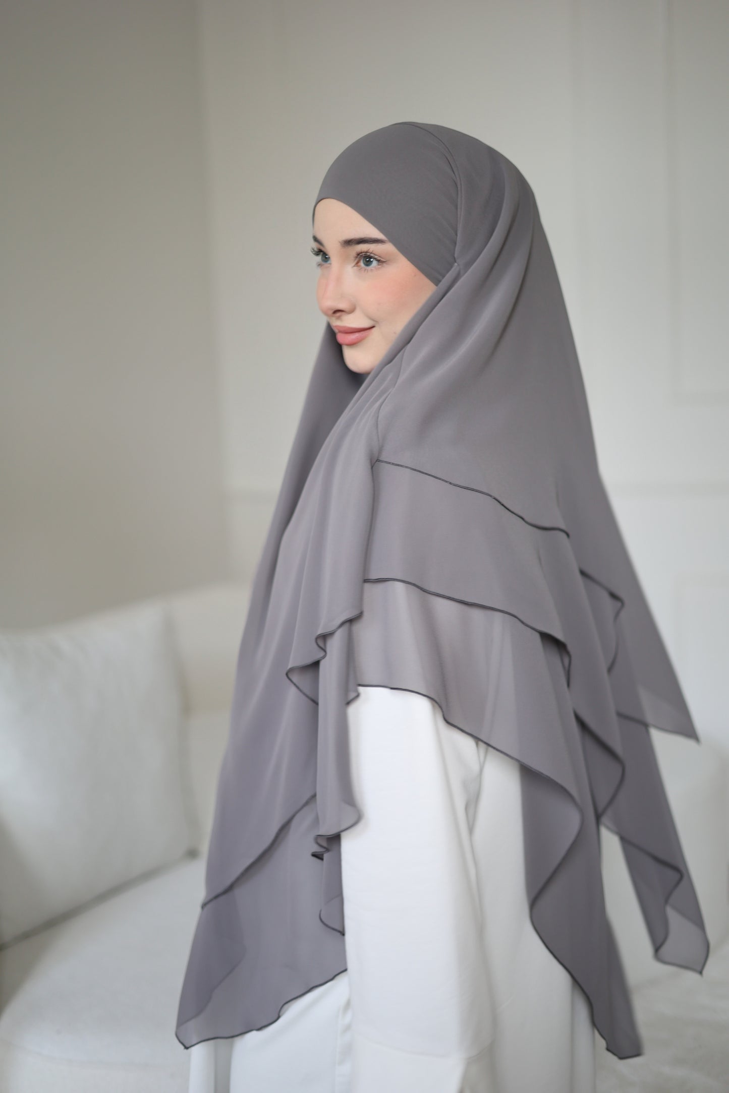 Chiffon Khimar GLOOMY