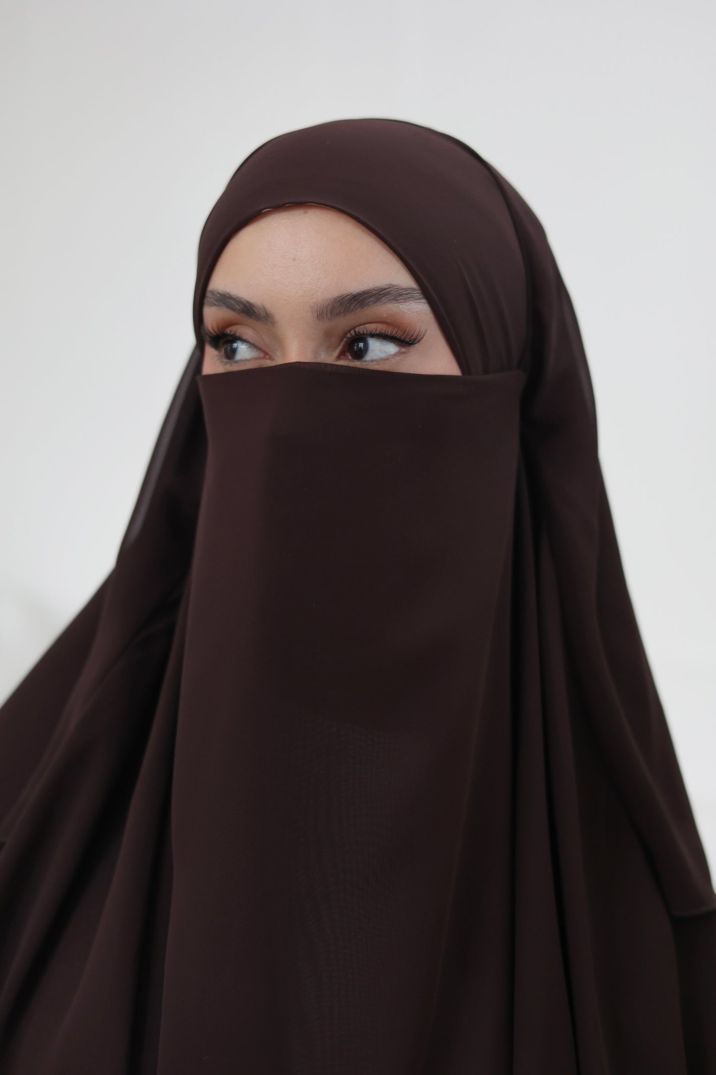 Chiffon Khimar ESPRESSO