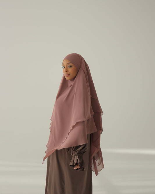 Chiffon Khimar EARTH
