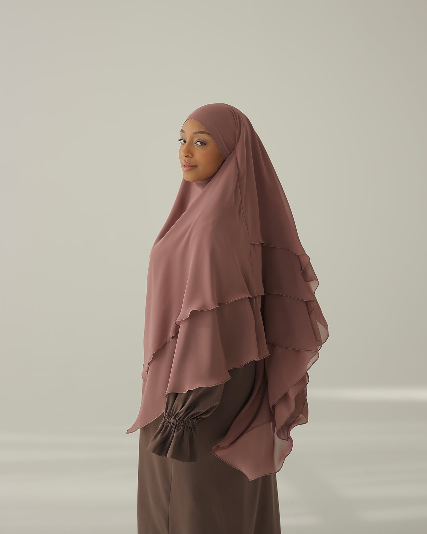 Chiffon Khimar EARTH