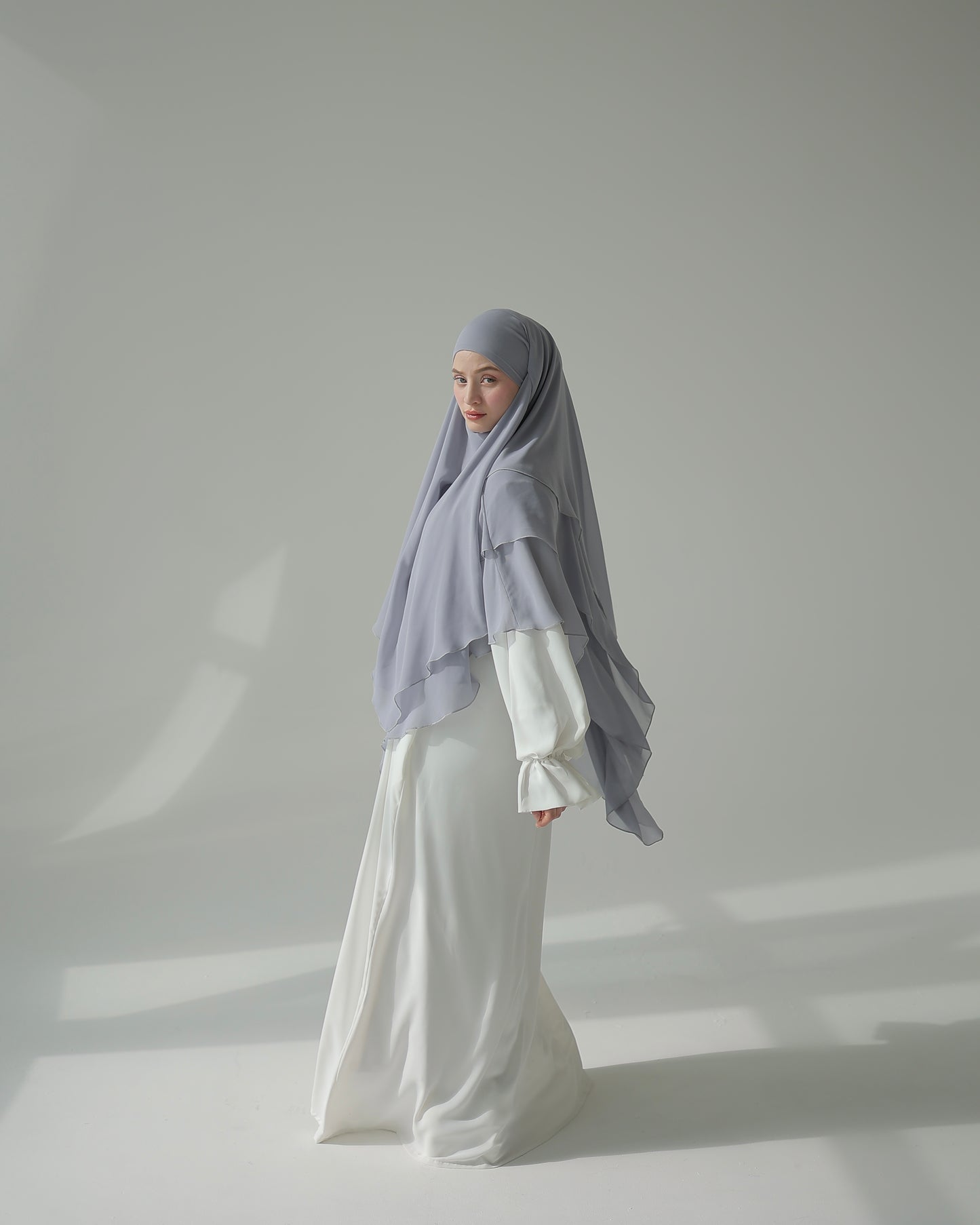 Three-layer chiffon Khimar ICE