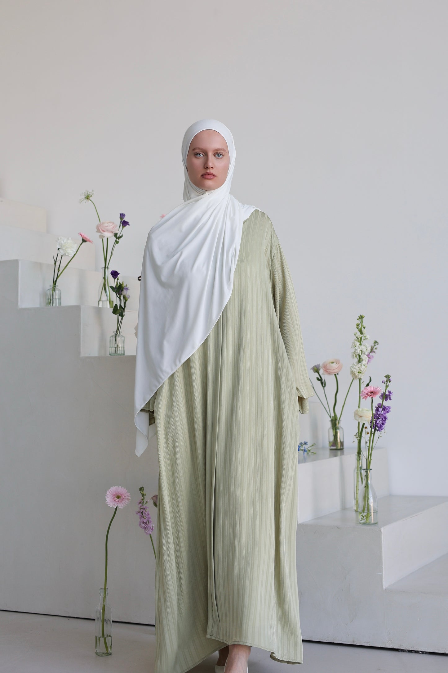 Airy Dress PISTACHIO