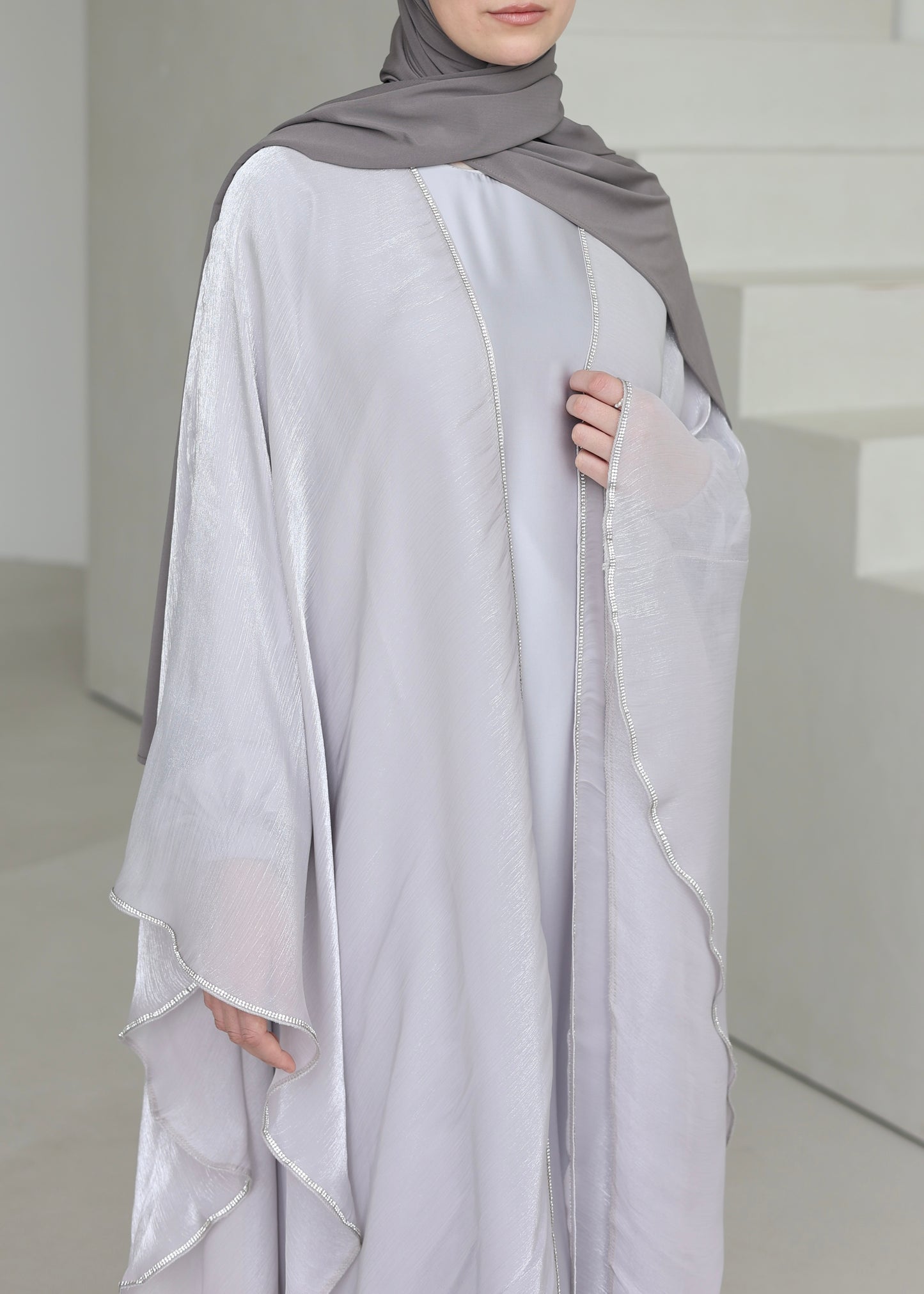 Abaya MOONLIGHT silver