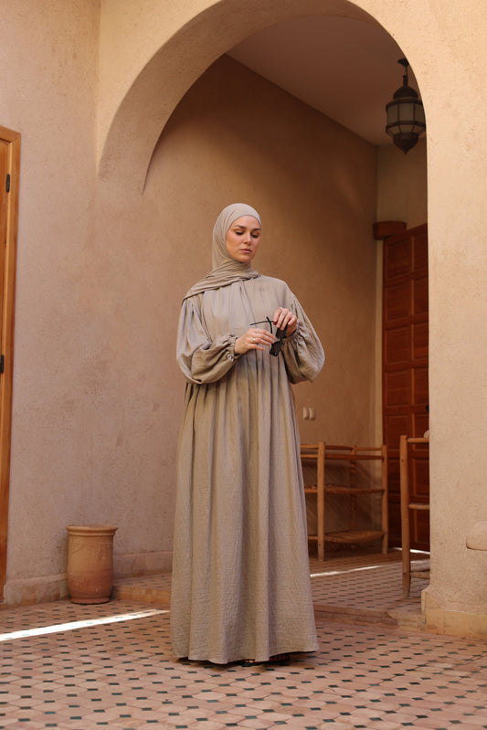 Robe fluide en lin DESERT