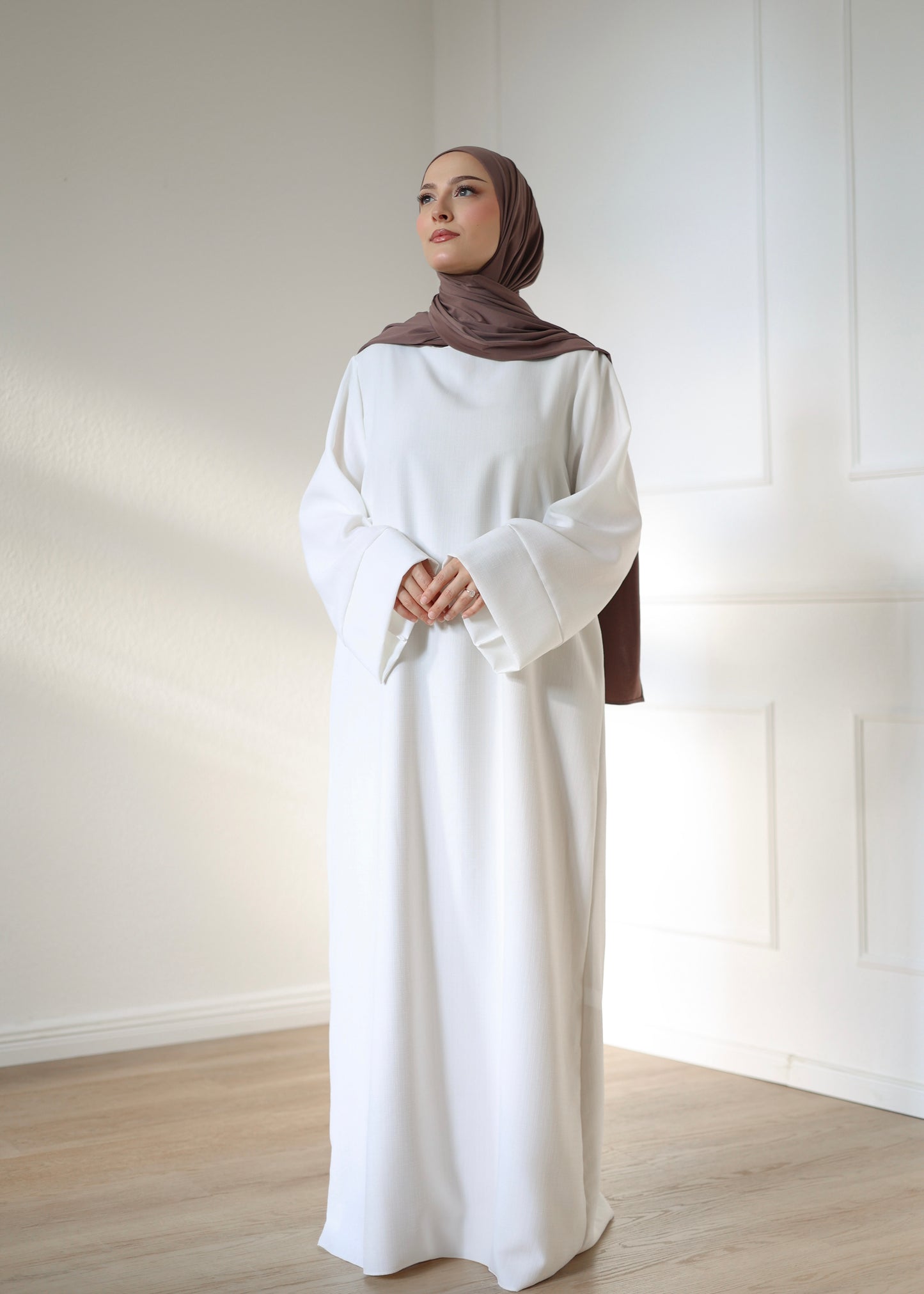 Basic Abaya Leinenoptik SWAN
