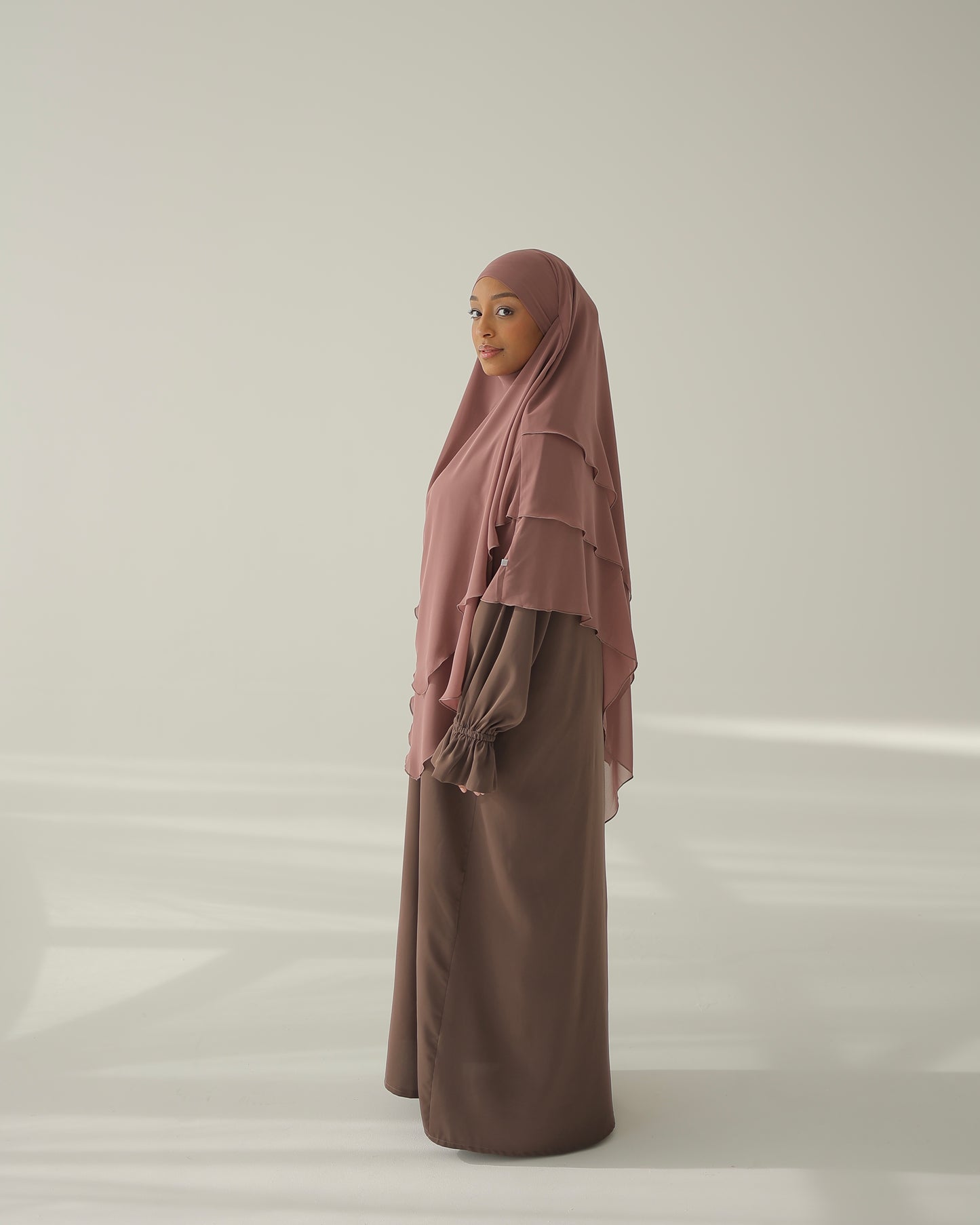 Chiffon Khimar EARTH