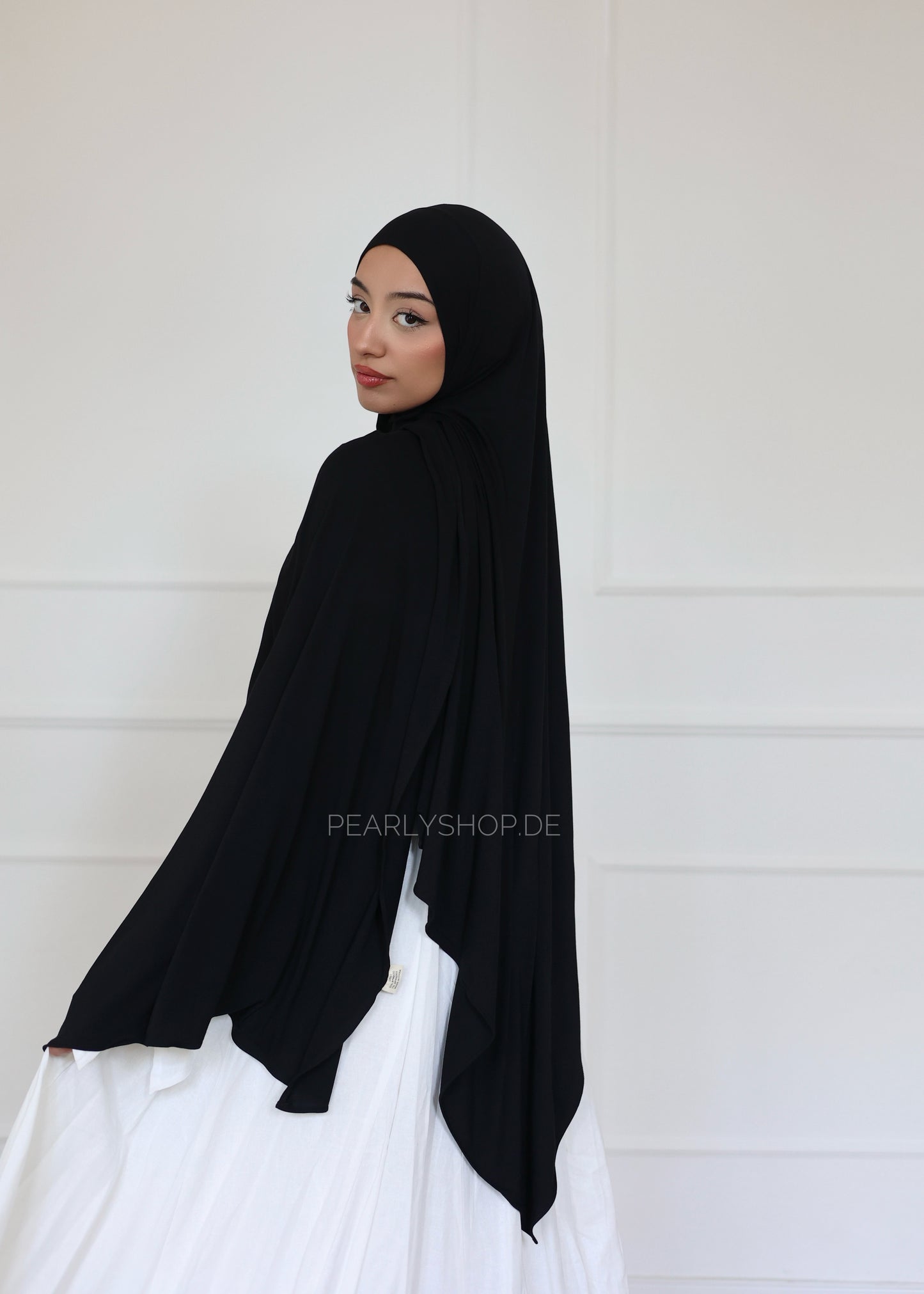 Breathable Bamboo Hijab BLACK