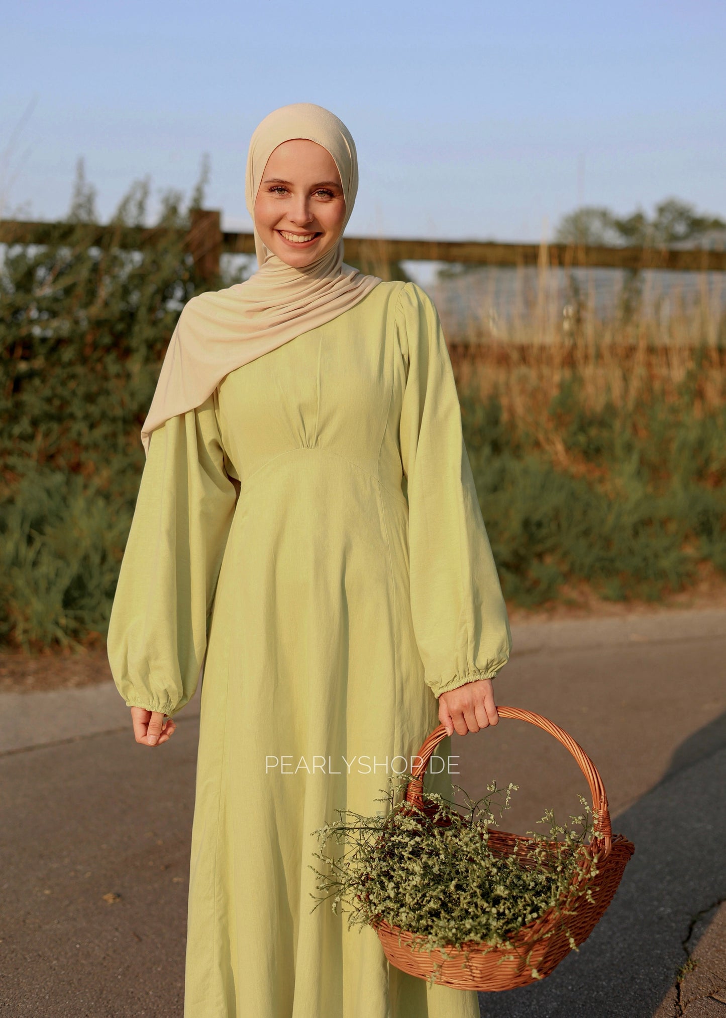 Cotton Dress LIME