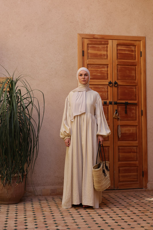 Robe fluide en lin SUMMER BREEZE