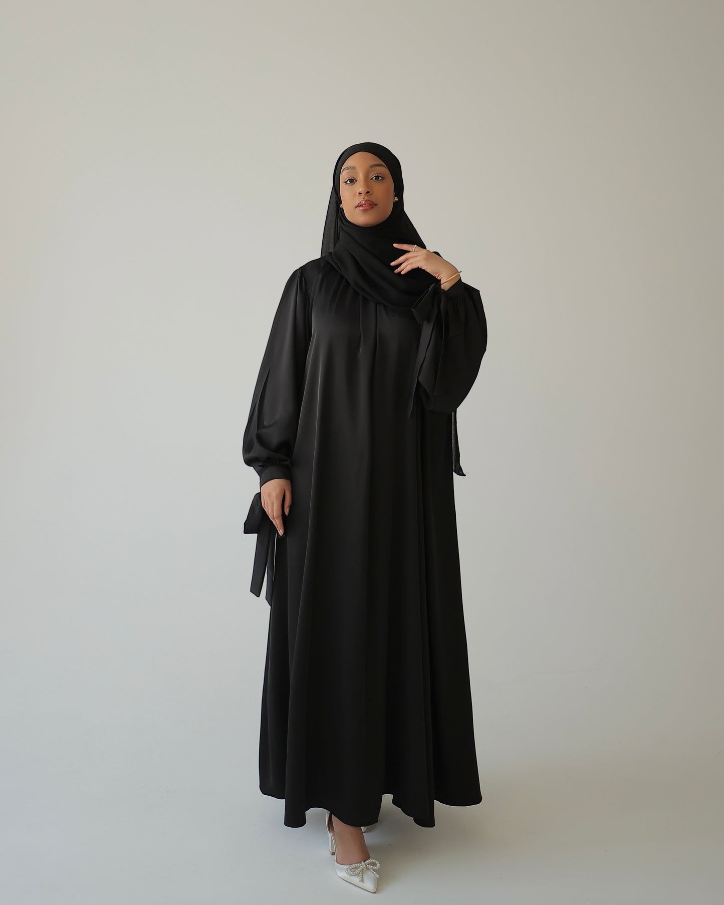 Satin Abaya NIGHT