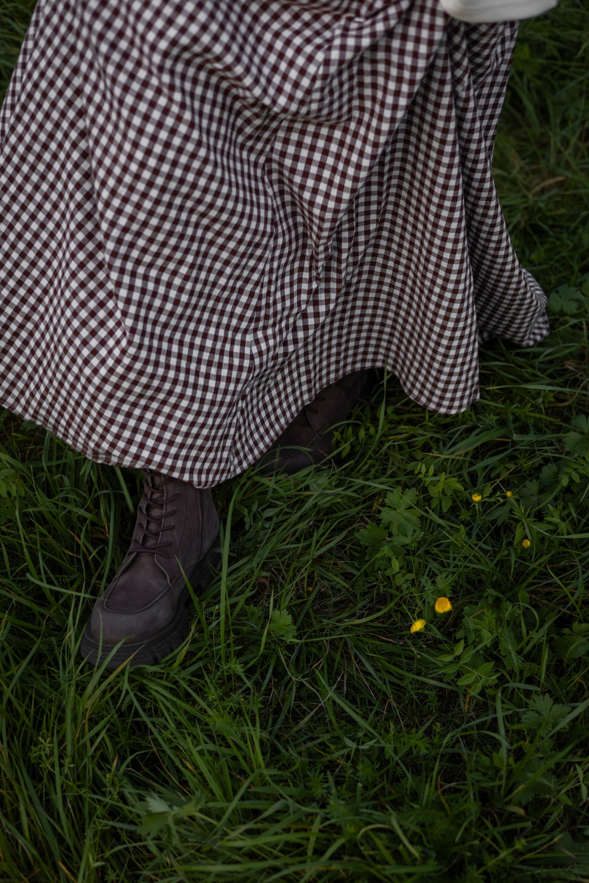 Gingham Skirt