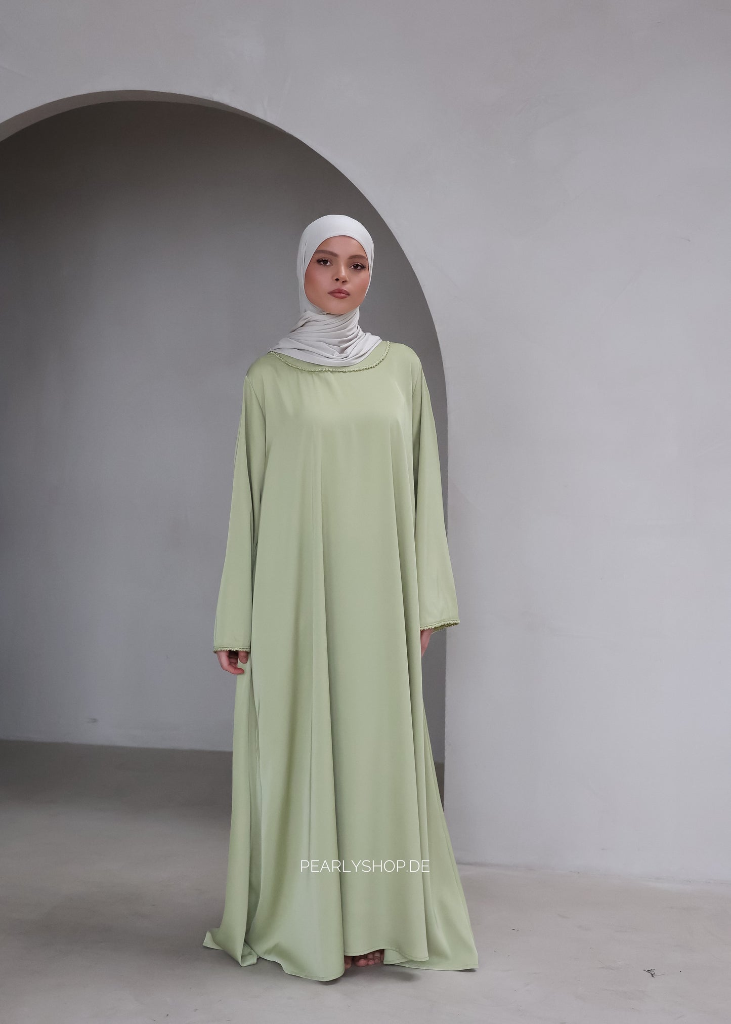 Abaya IMAN Leaf