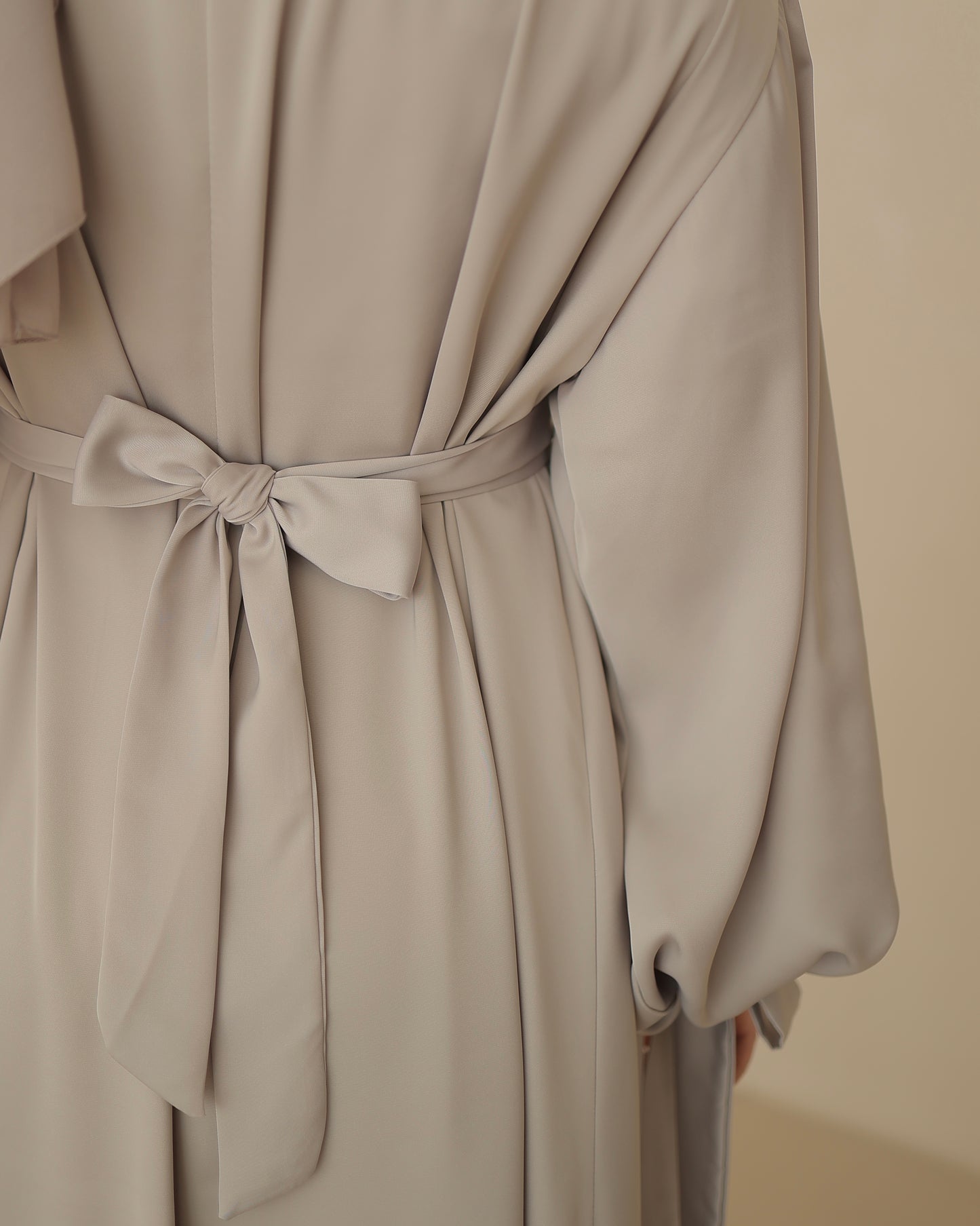 Satin Abaya PEARL (ohne Gürtel)