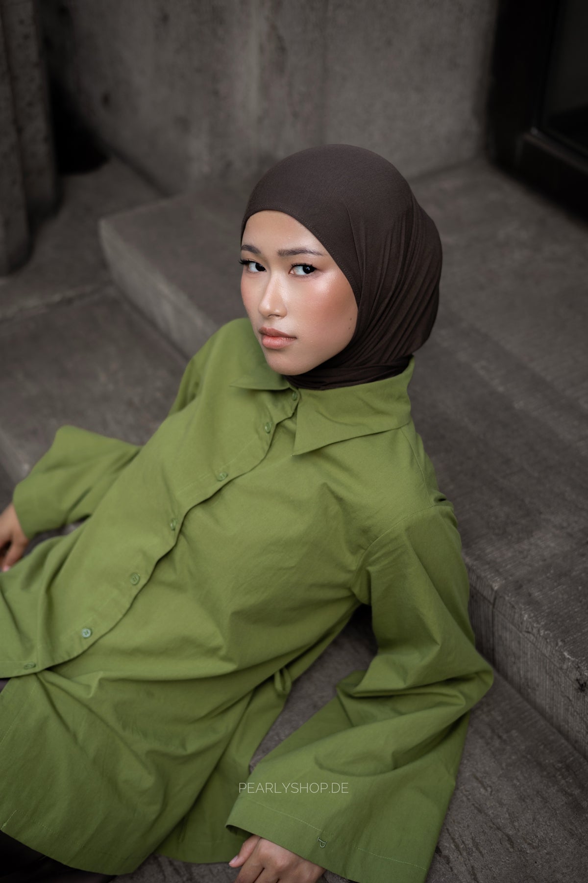 COTTON Blouse PESTO