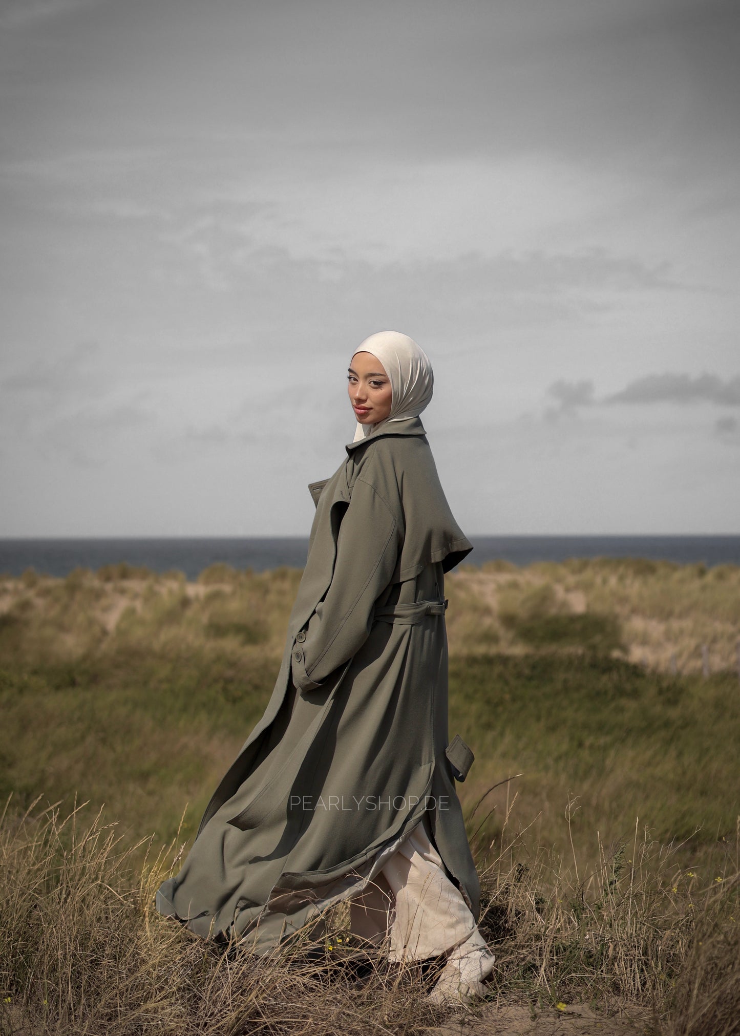 PEARLY STUDIO Trenchcoat OLIVE