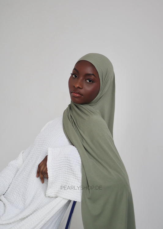 PEARLY Breathable Jersey MATCHA LATTE