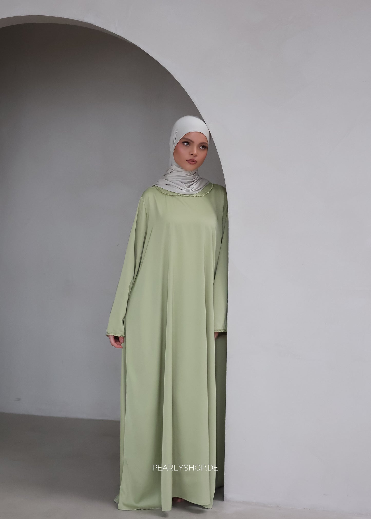 Abaya IMAN Leaf