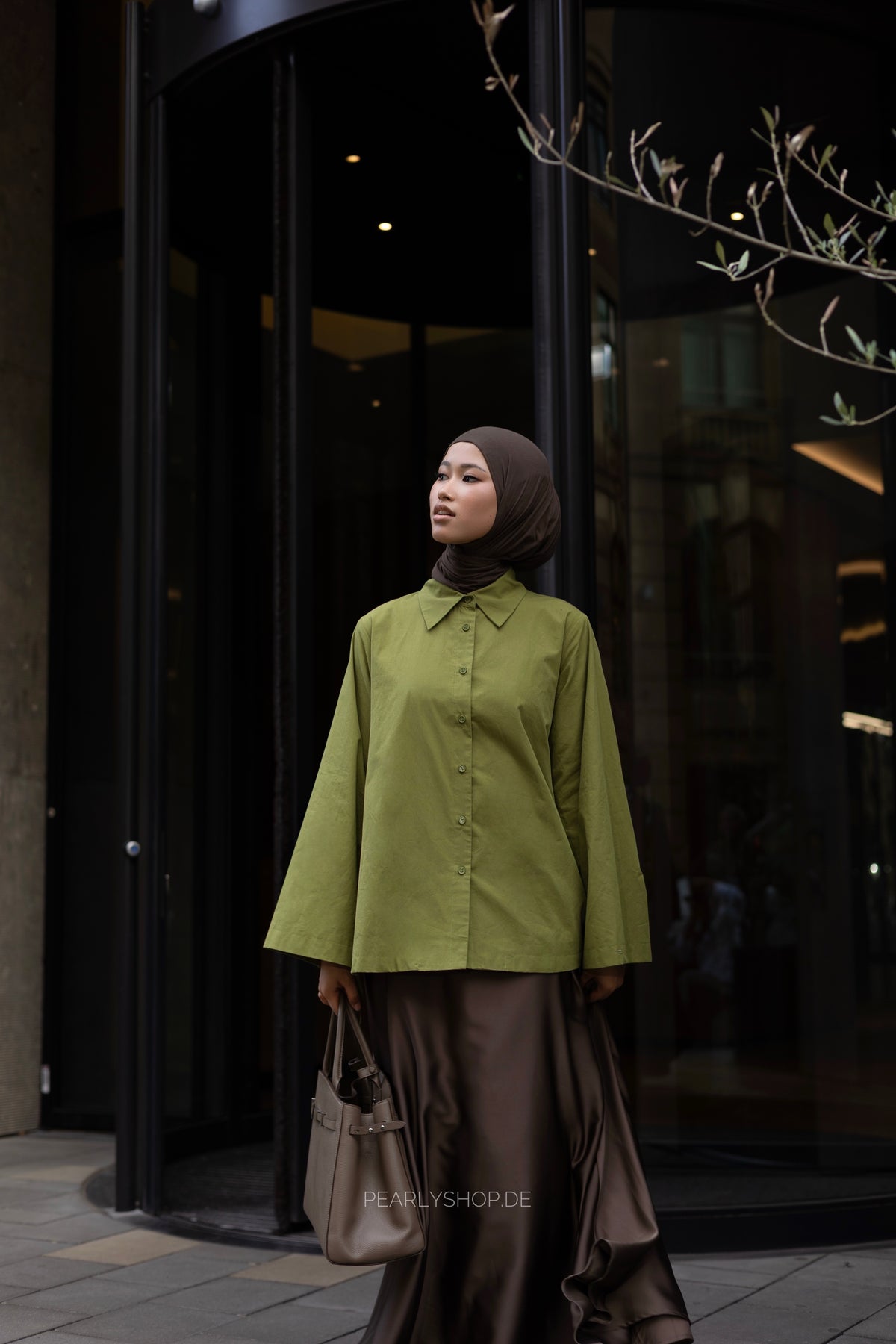 COTTON Blouse PESTO