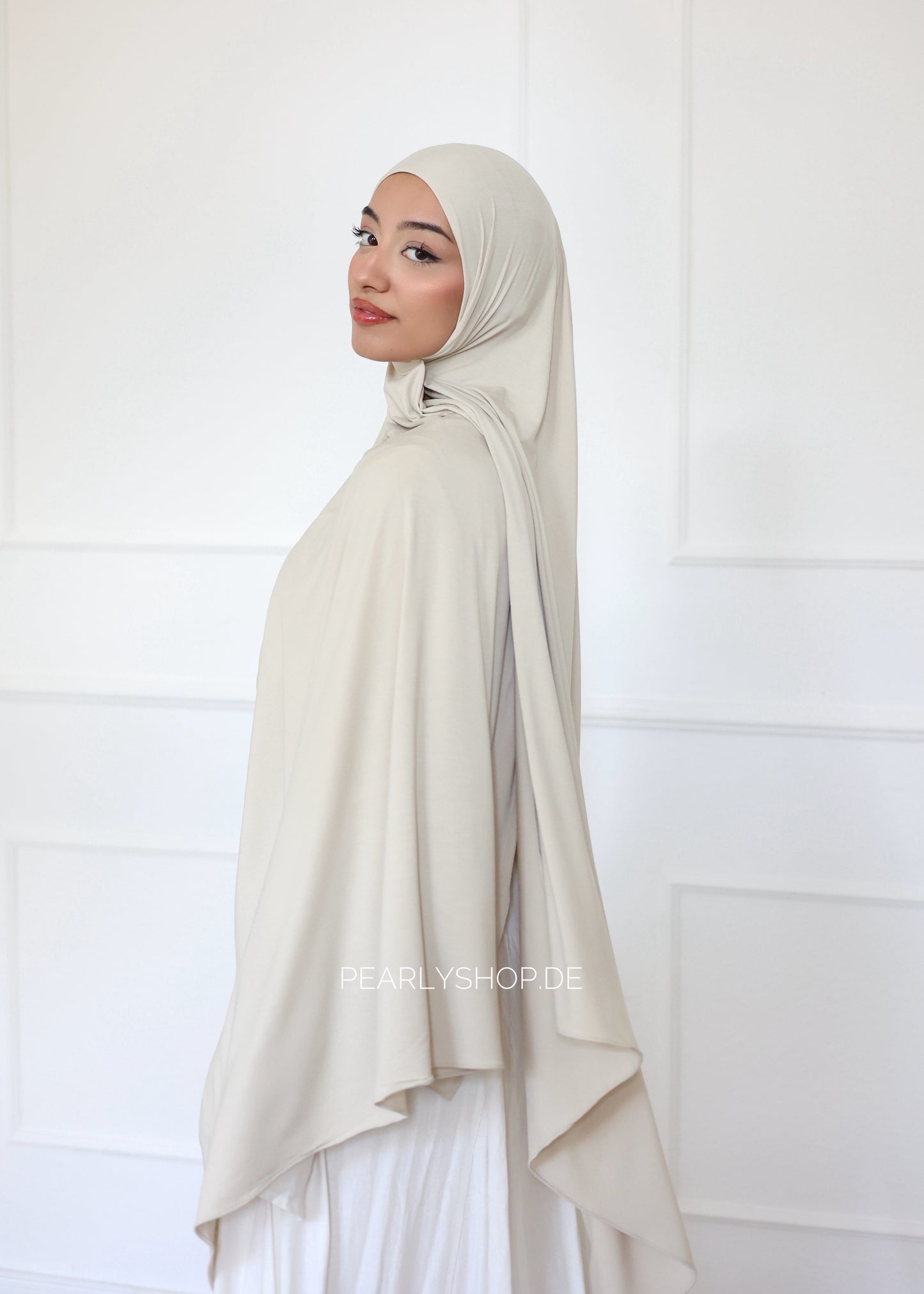 Breathable Bamboo Hijab OYSTER