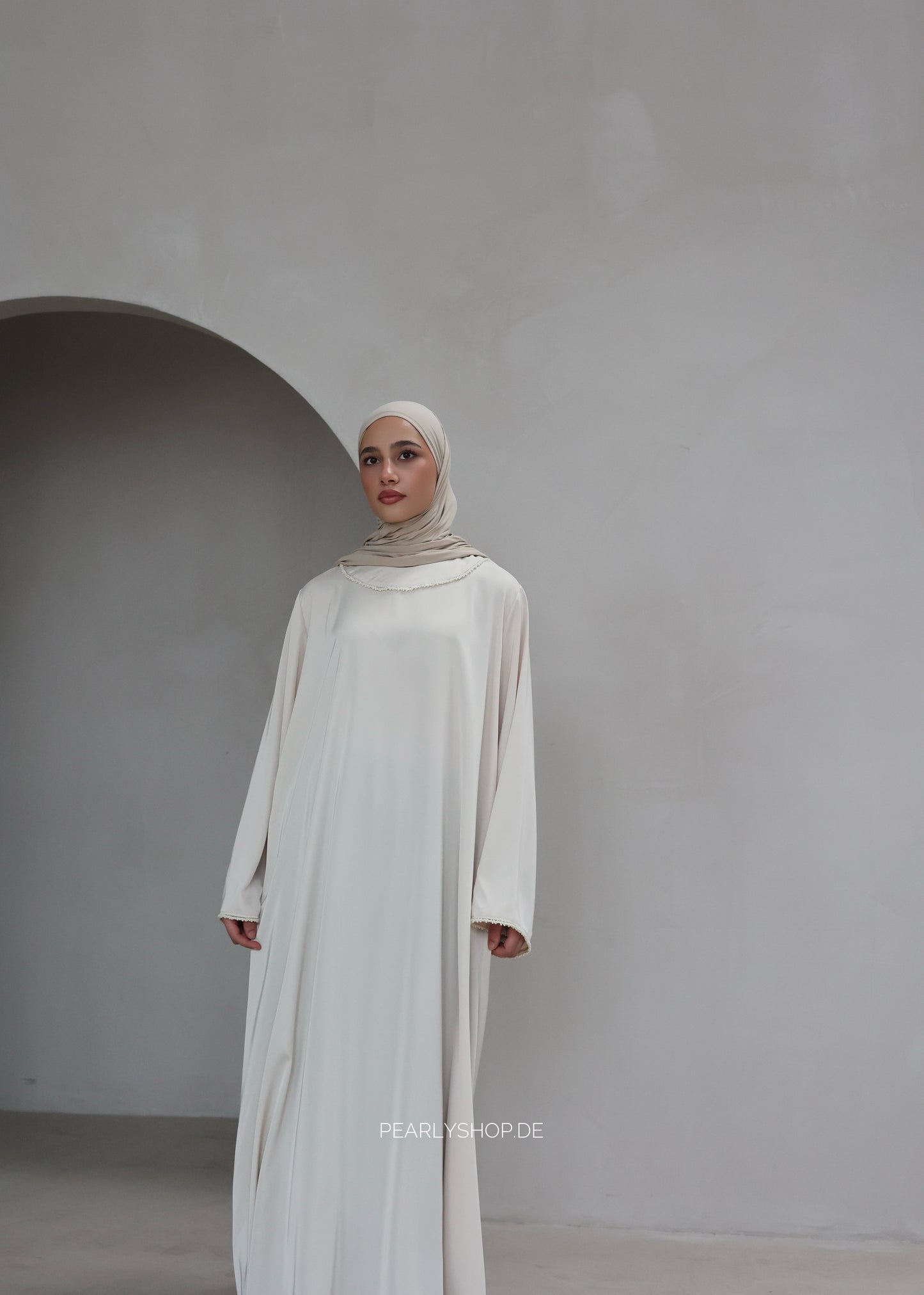 Abaya IMAN Cream