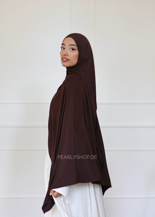 Breathable Bamboo Hijab BROWNIE