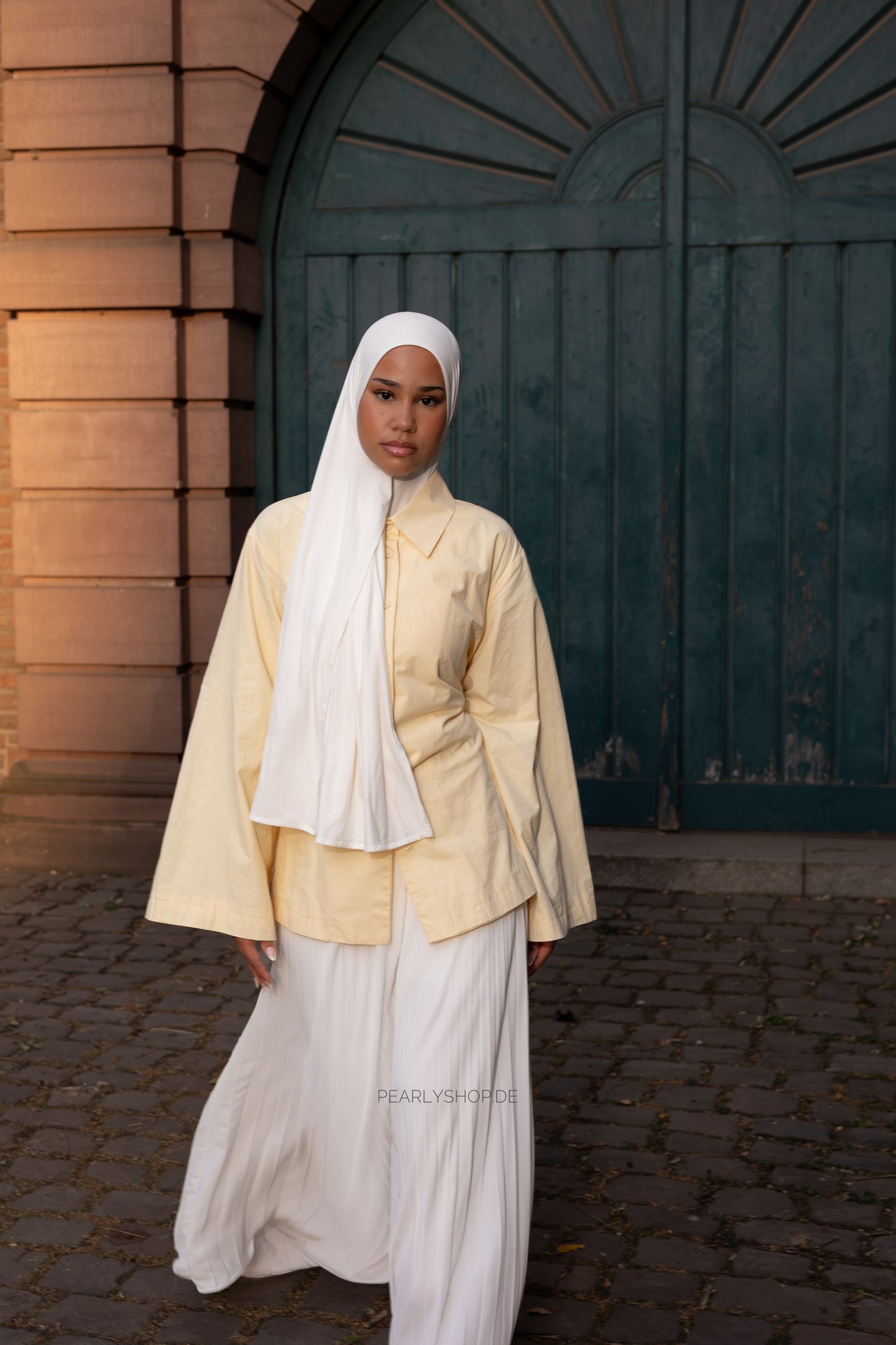 COTTON Blouse BUTTER YELLOW