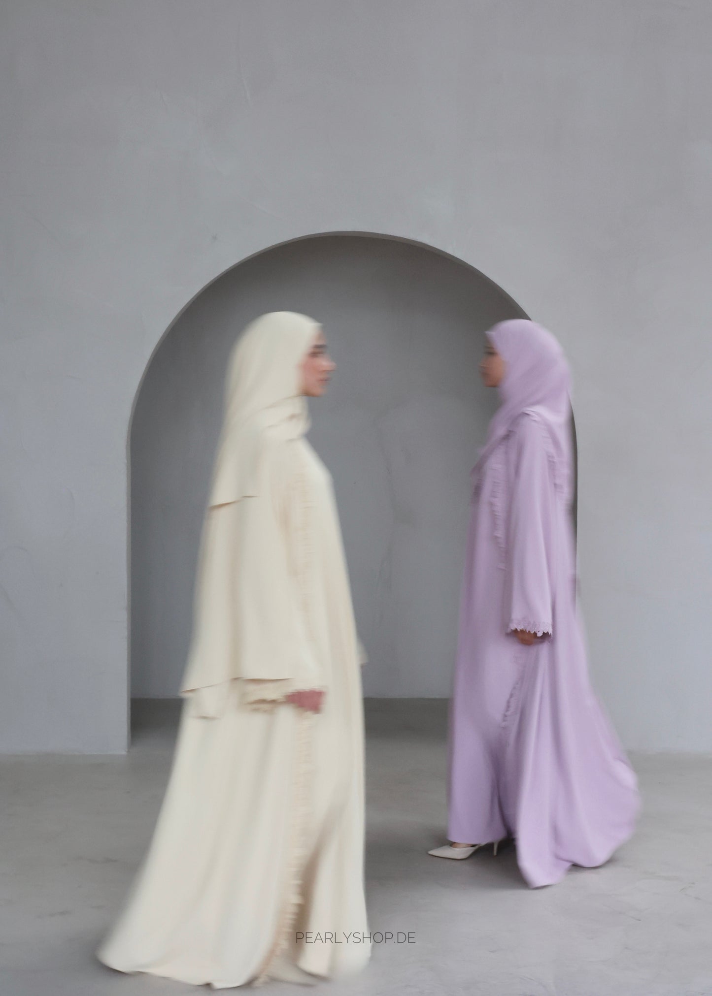 Abaya DUA Butter Yellow