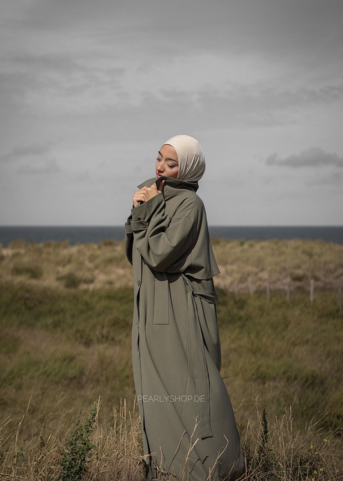 PEARLY STUDIO Trenchcoat OLIVE