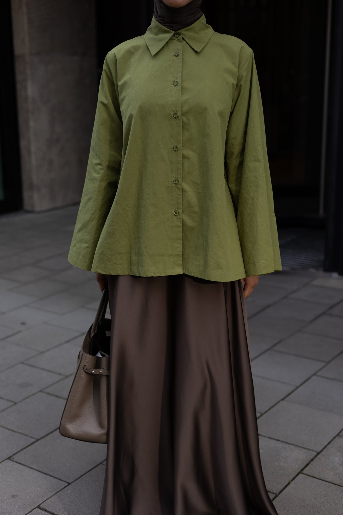 COTTON Blouse PESTO