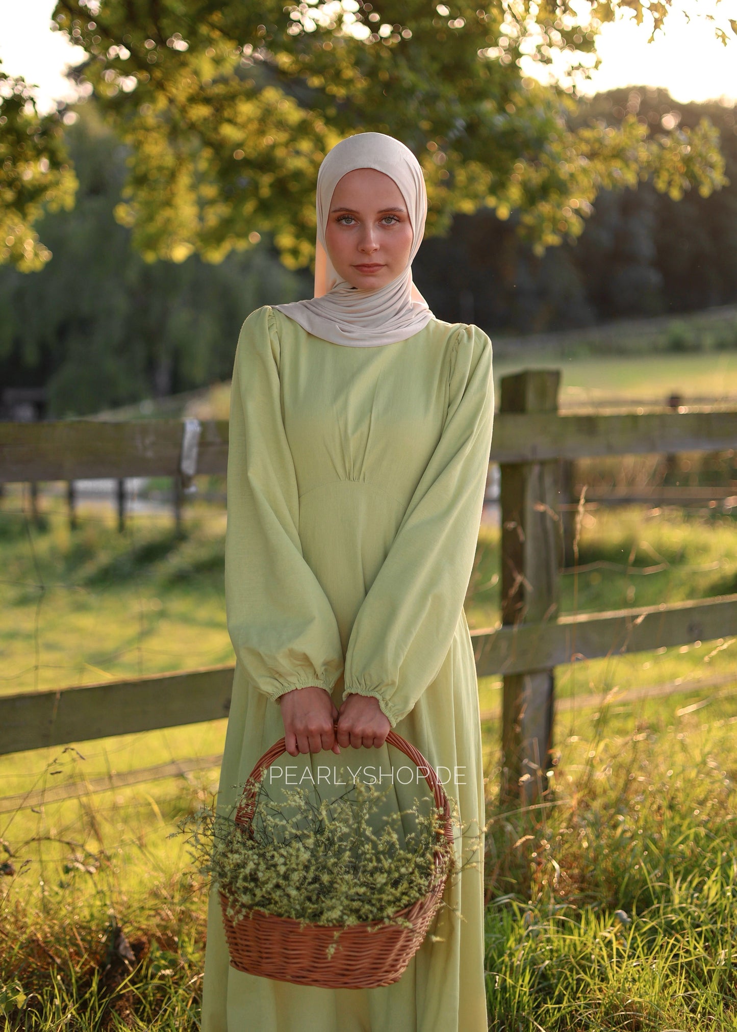 Cotton Dress LIME
