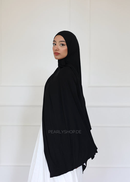 Breathable Bamboo Hijab BLACK