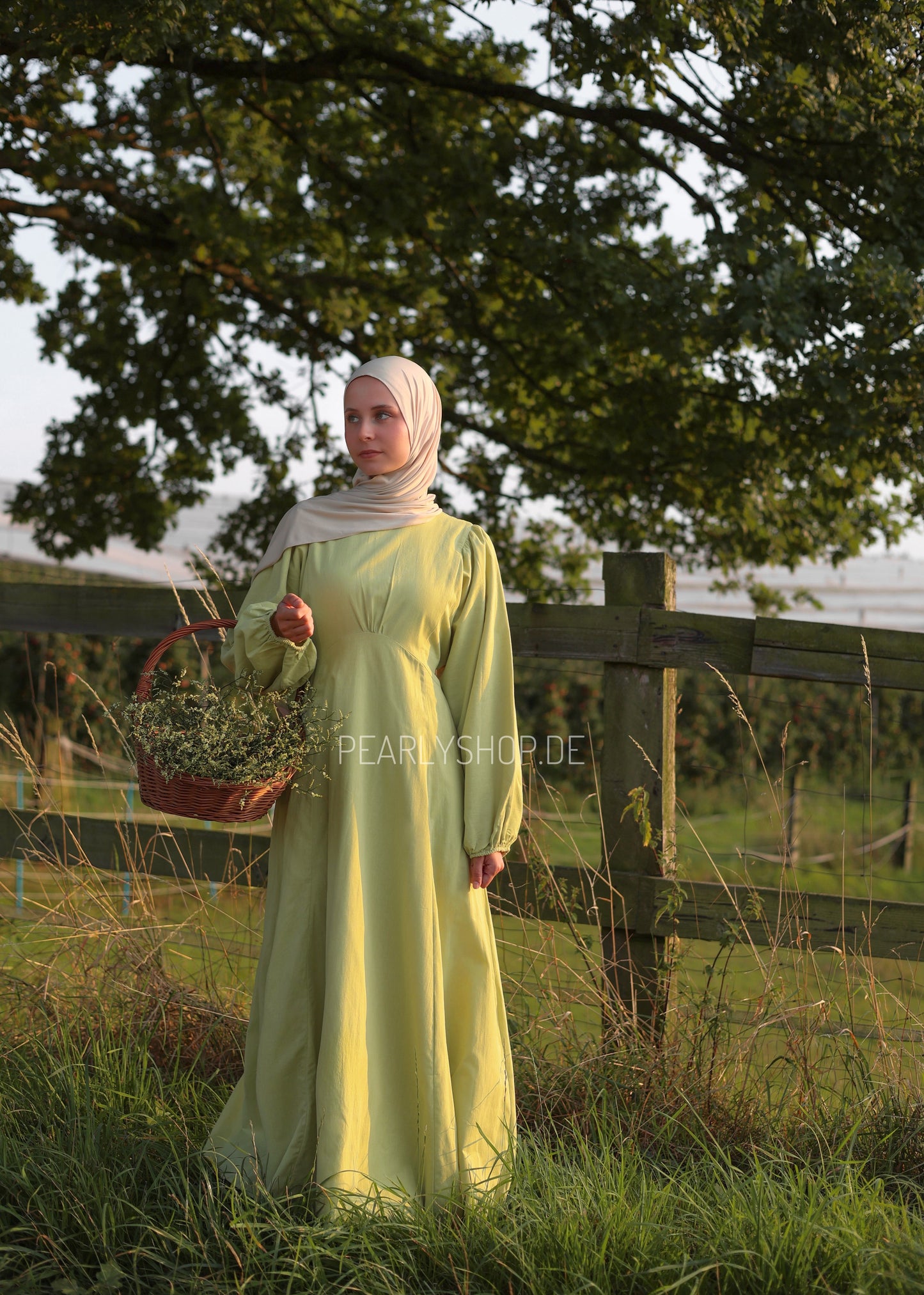 Cotton Dress LIME