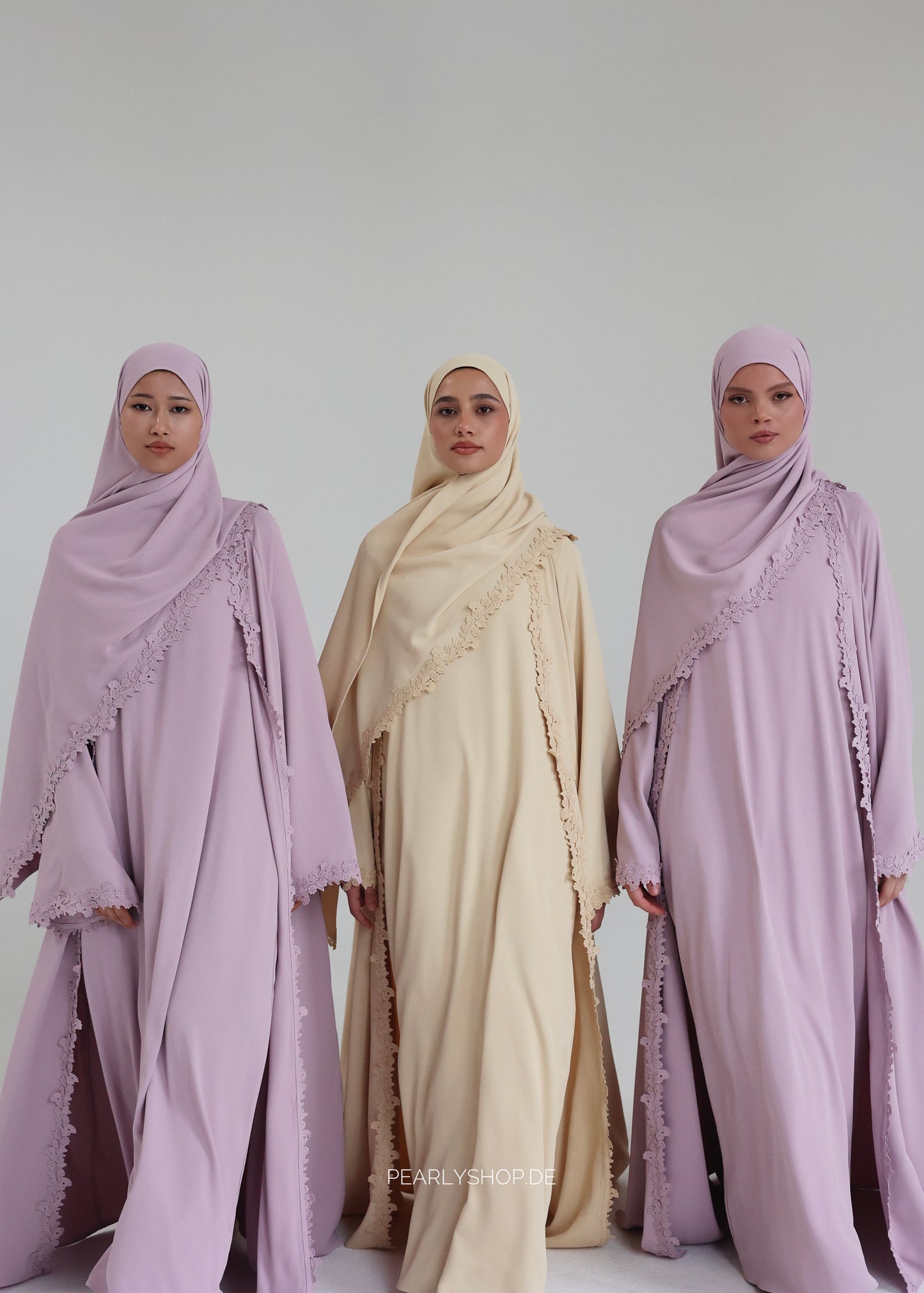 Abaya DUA Butter Yellow
