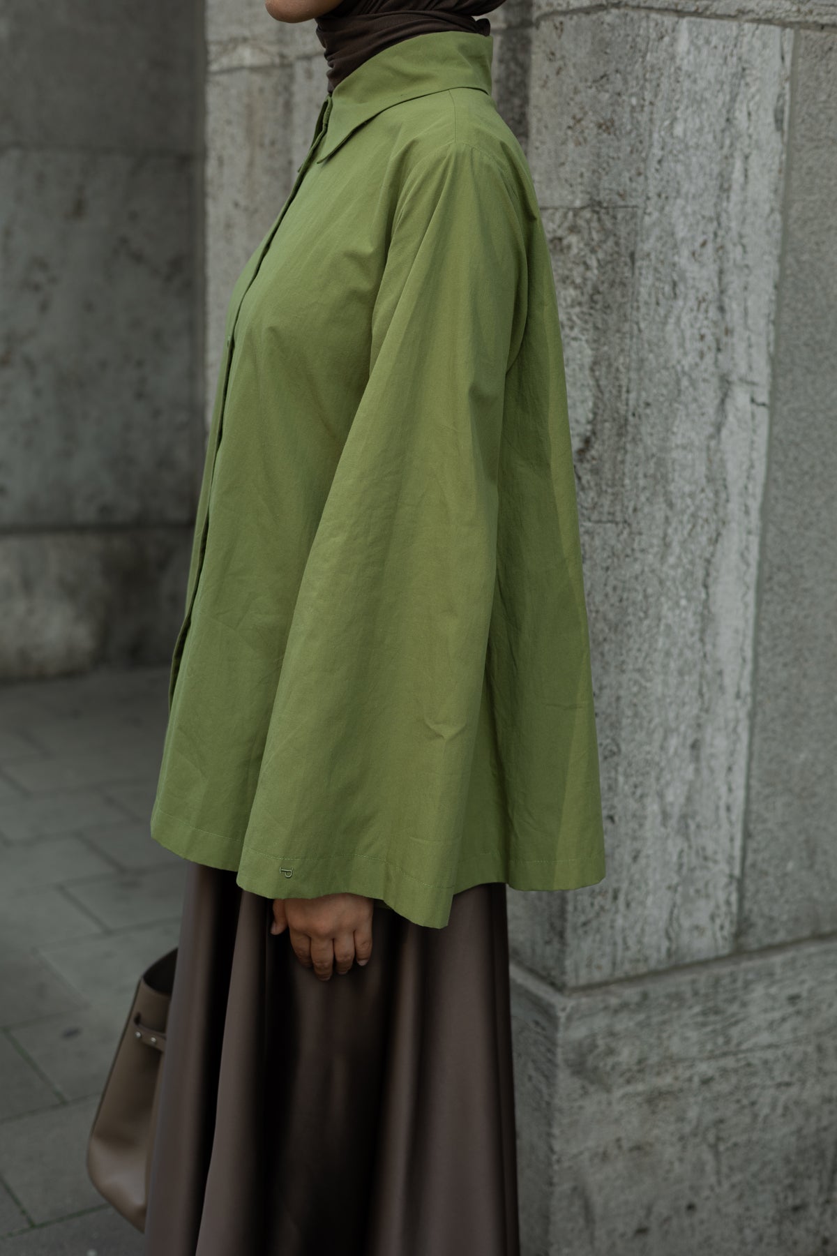COTTON Blouse PESTO