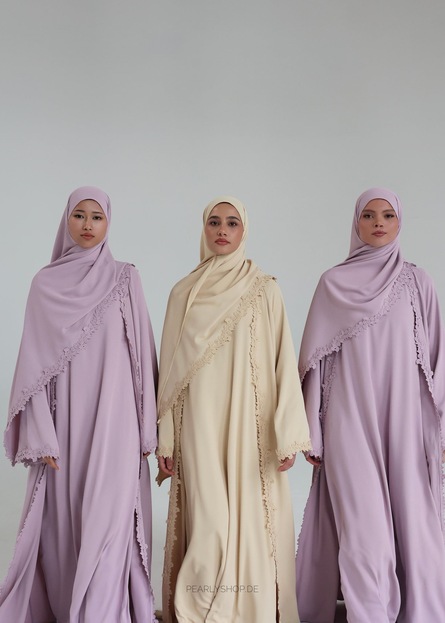 Abaya DUA Butter Yellow