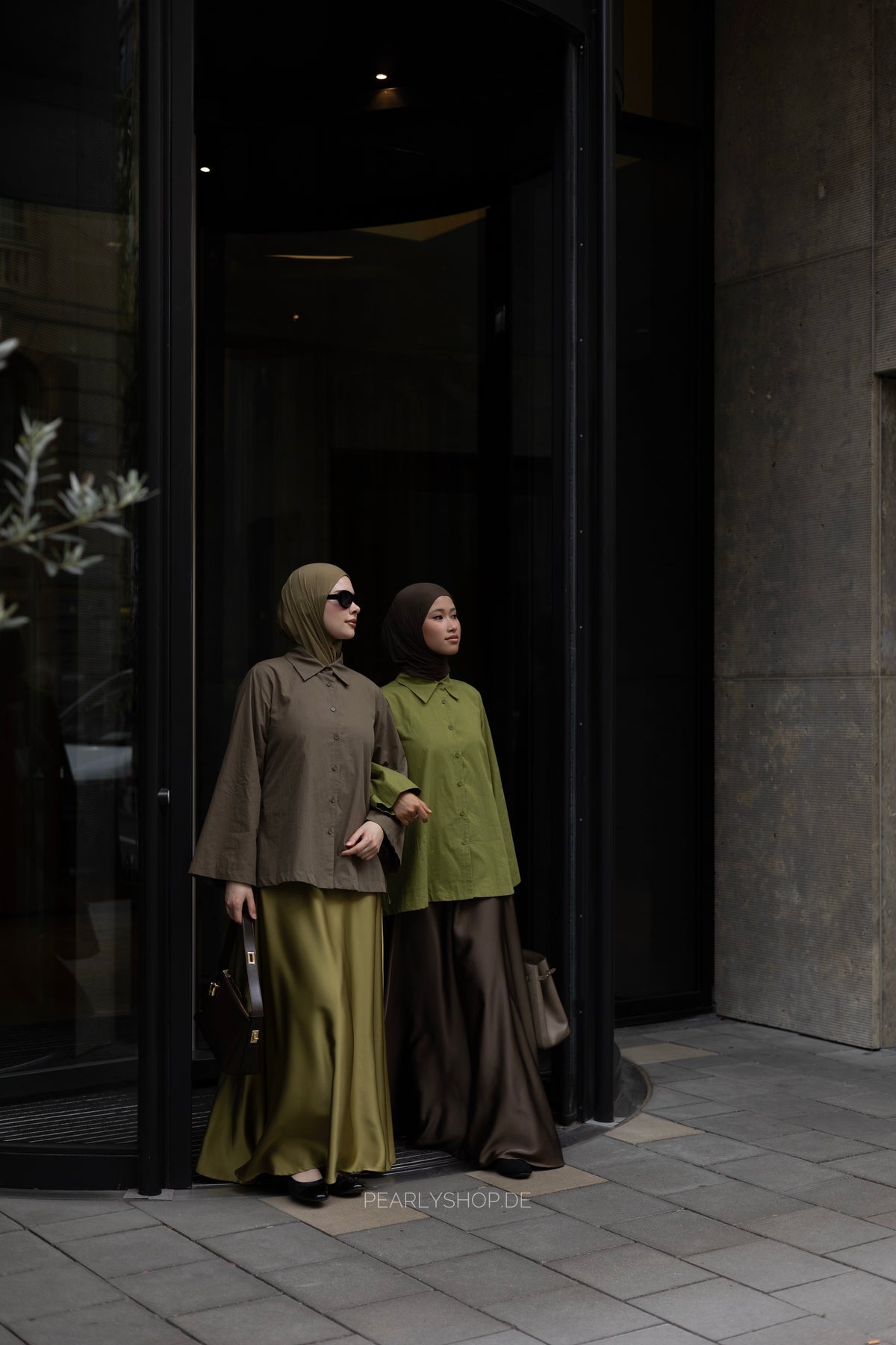 COTTON Blouse PESTO