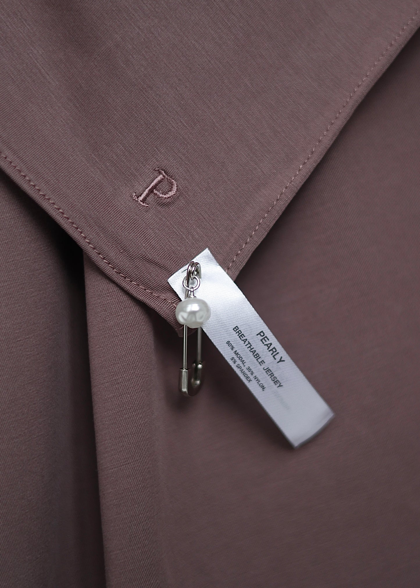 PEARLY Breathable Jersey ROSEWOOD