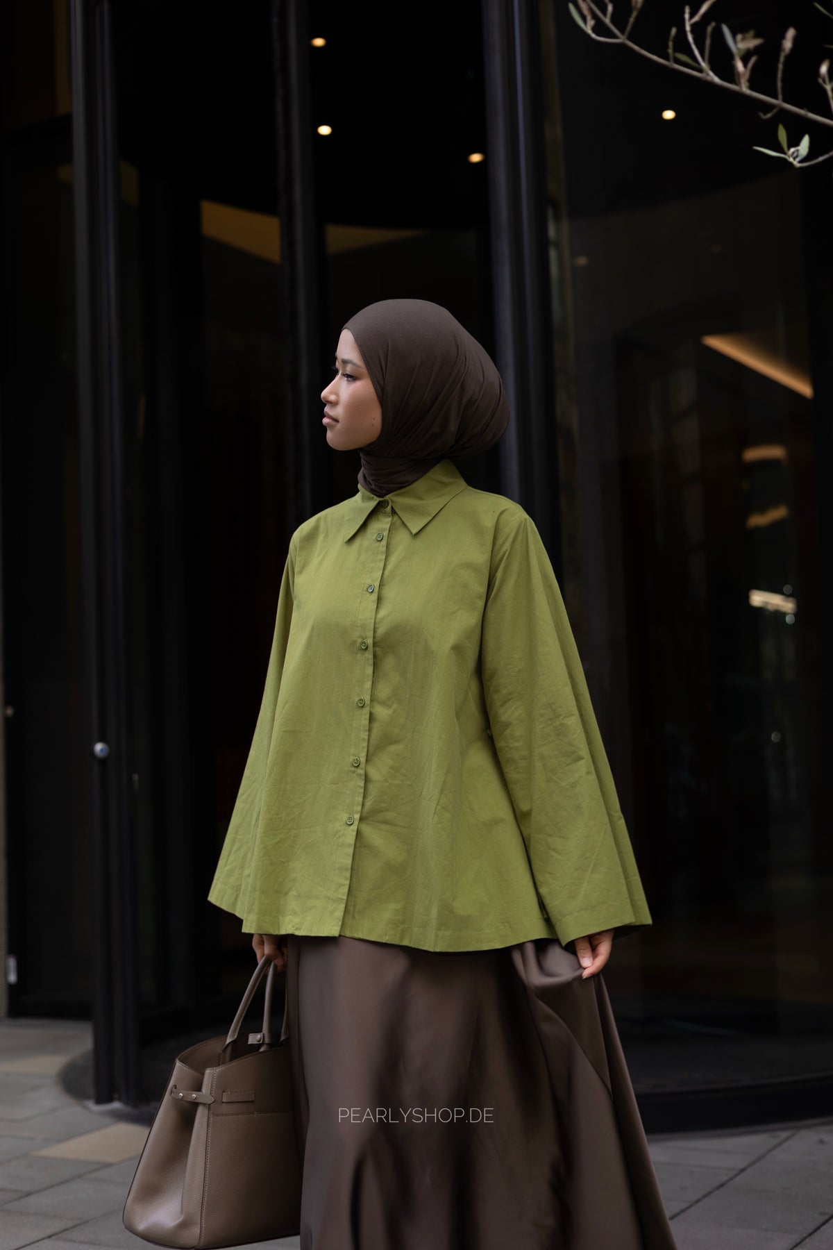 COTTON Blouse PESTO
