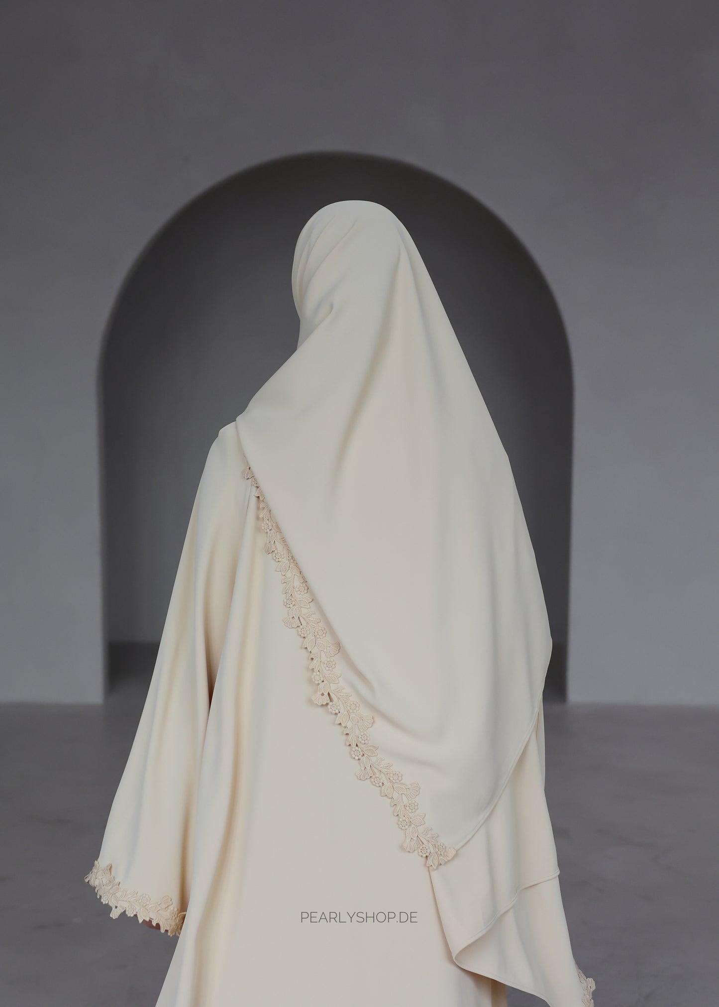 Abaya DUA Butter Yellow