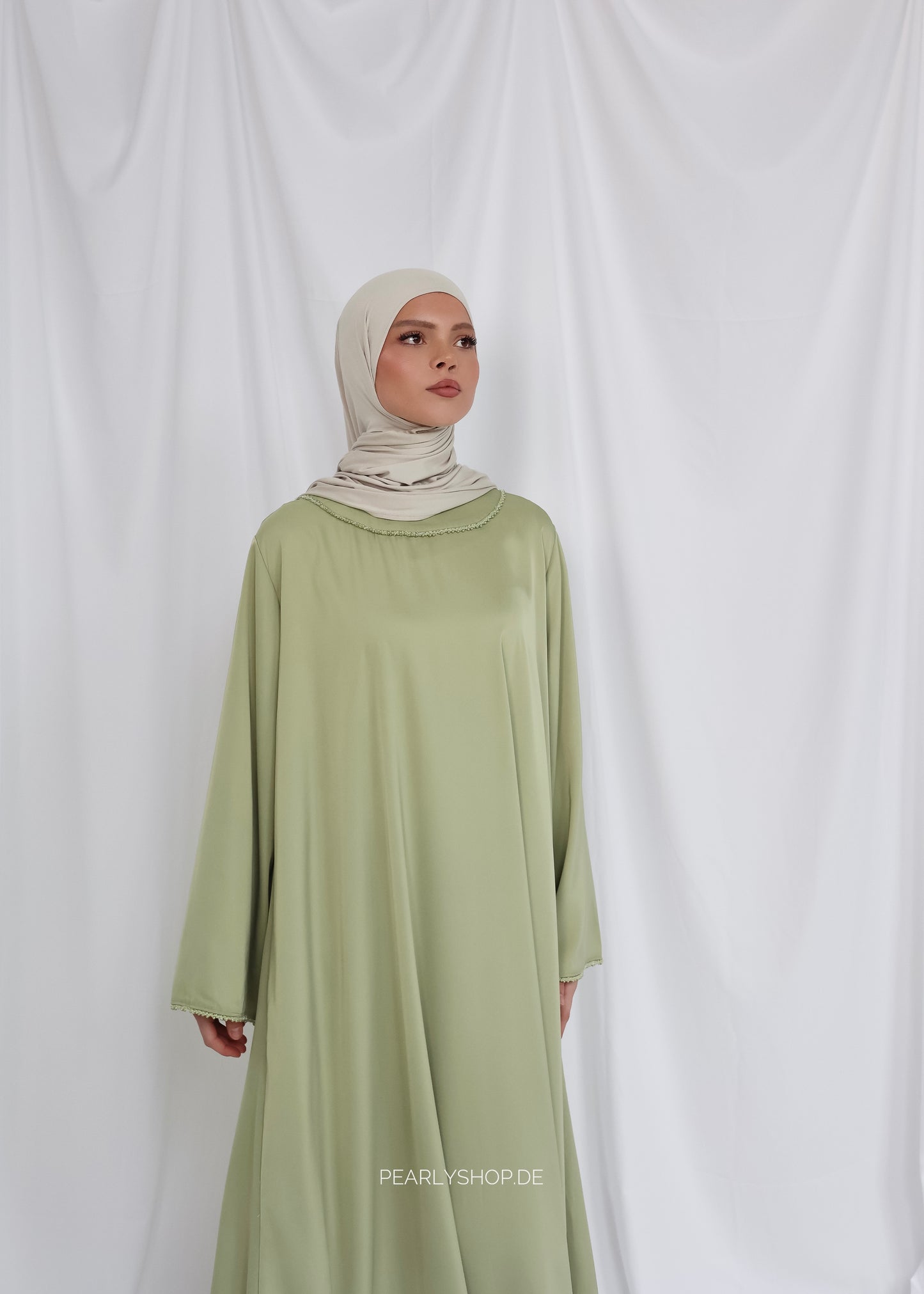 Abaya IMAN Leaf