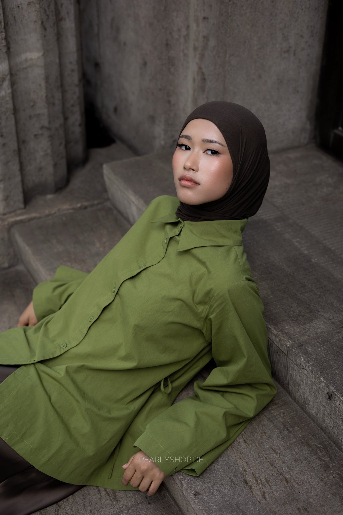 COTTON Blouse PESTO