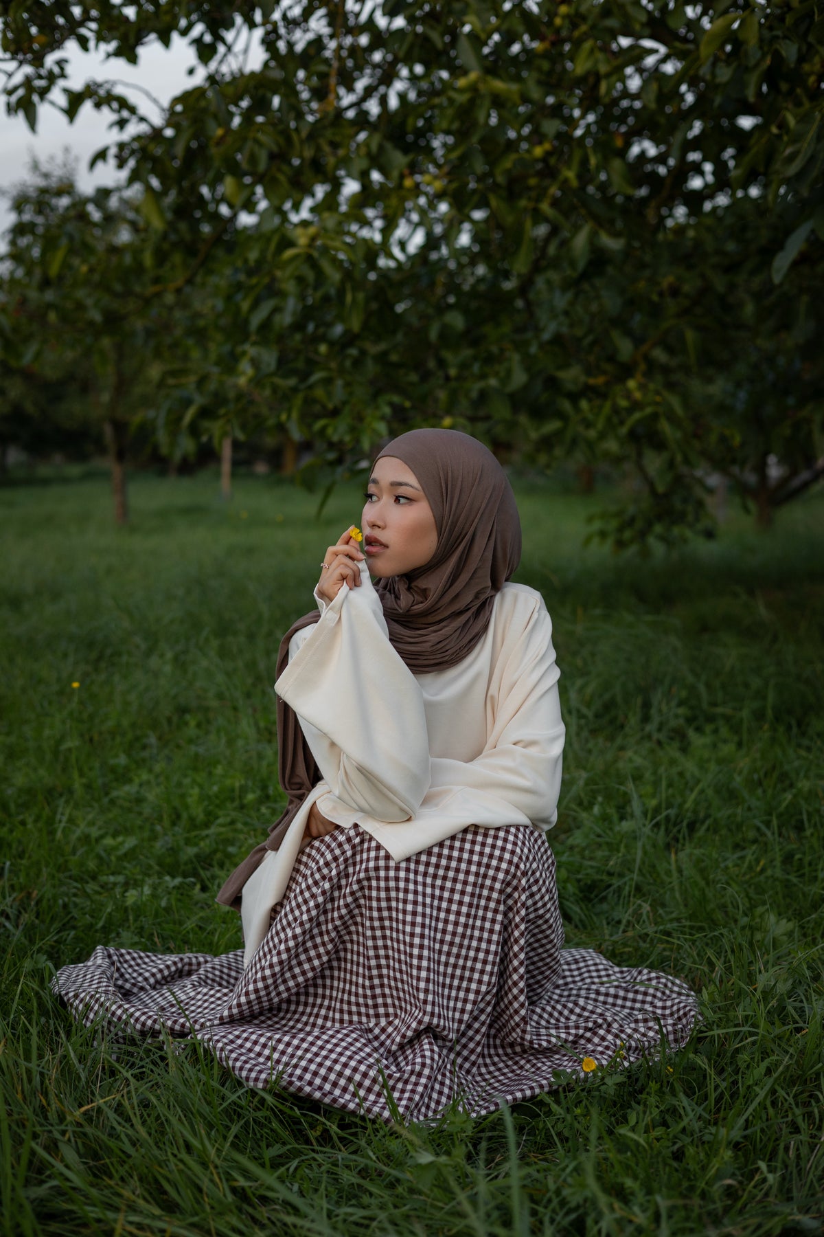 Gingham Skirt