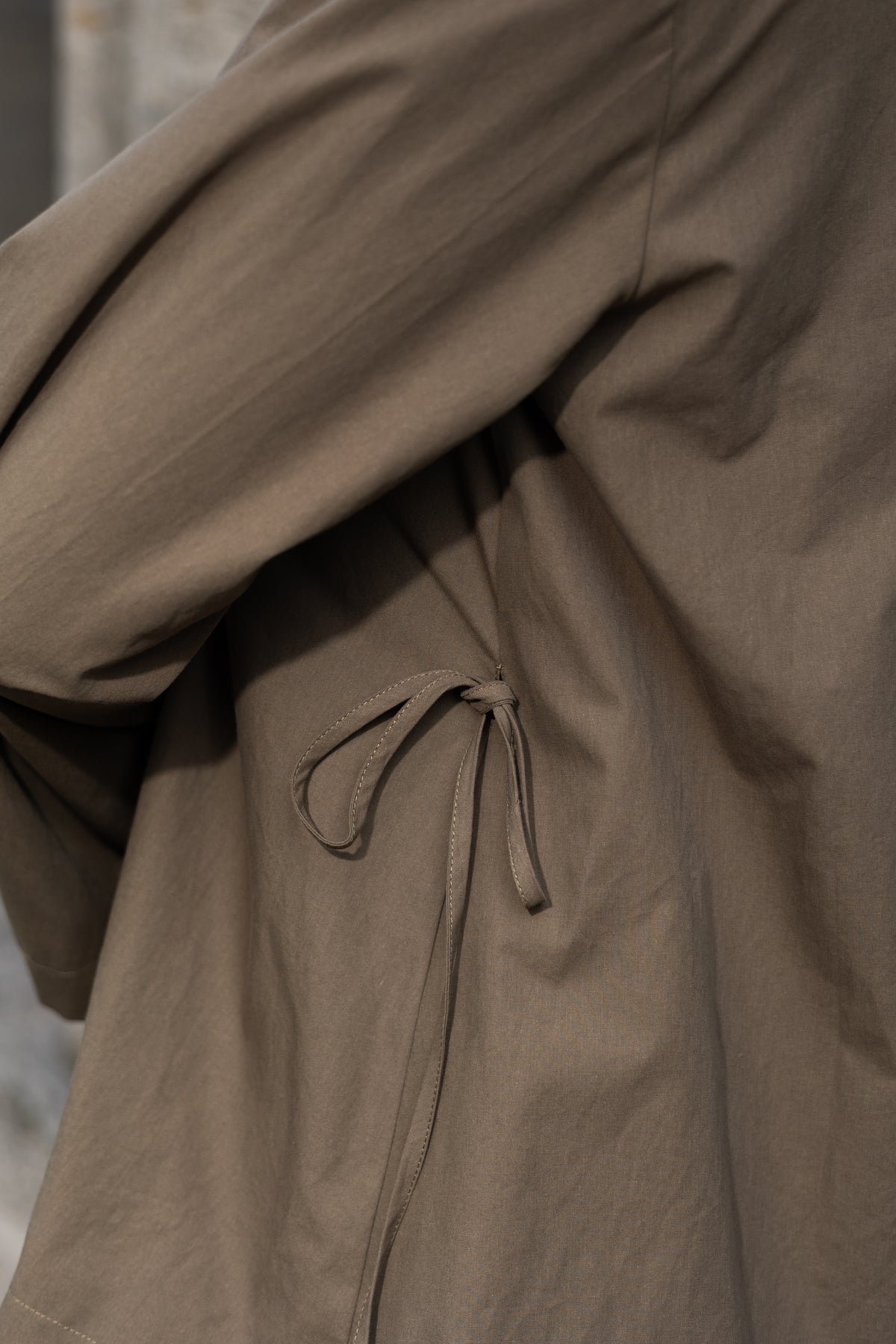 COTTON Blouse DRIED LEAF