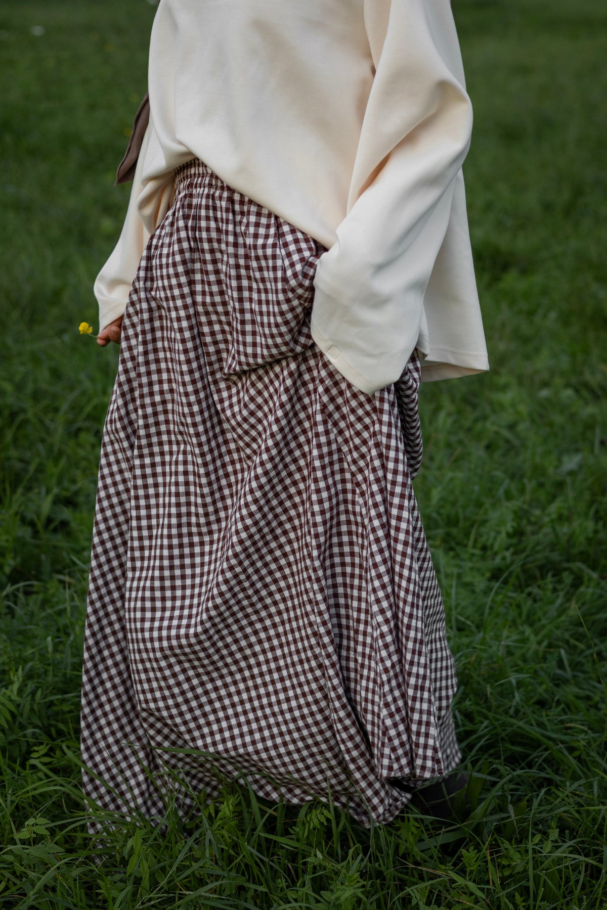 Gingham Skirt